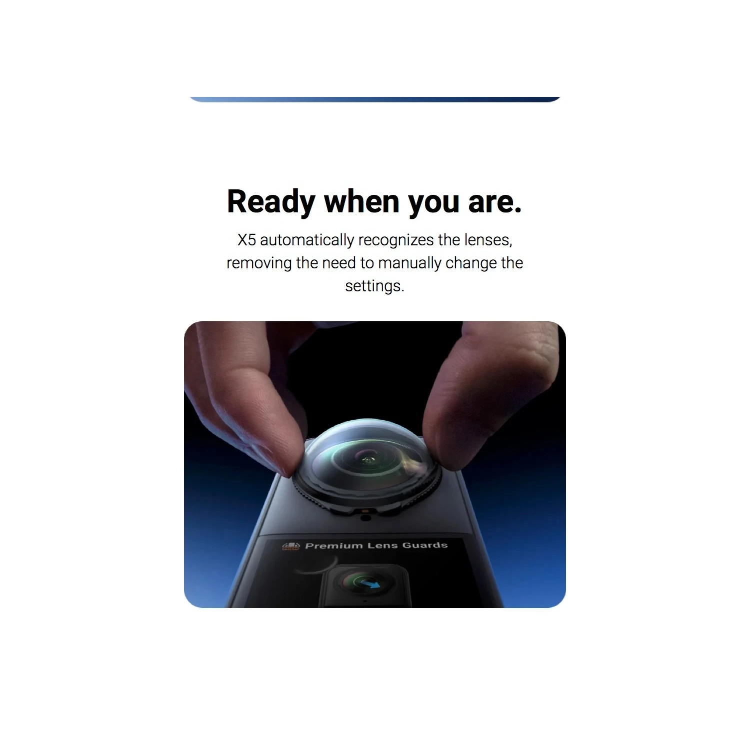 Protecteurs de lentille de qualité supérieure pour Insta360 X5 Protecteur en verre trempé résistant aux égratignures Protecteurs Insta 360 X5