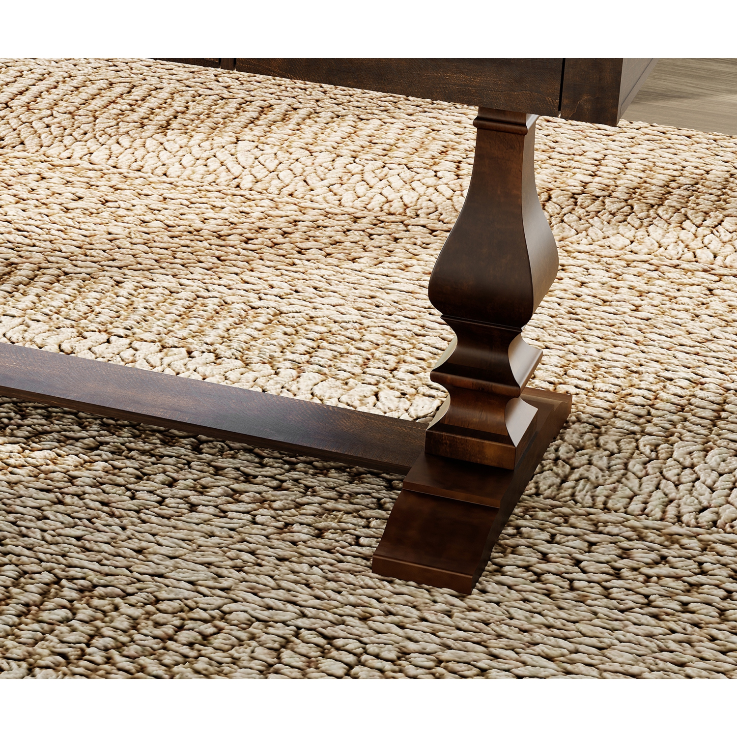 WAMAPT 59 inch Executive Desk with 3 Drawers, Farmhouse Modern Large Office Computer Desk with Charging Station, Wooden Study Writing Table for Home