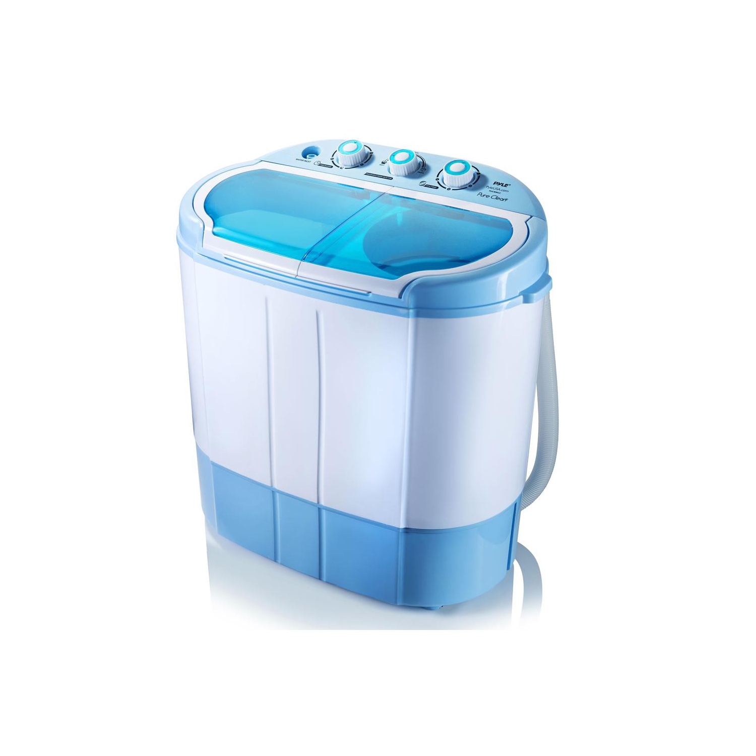 Pyle Home PUCWM22 Compact and Portable Washer and Spin Dryer