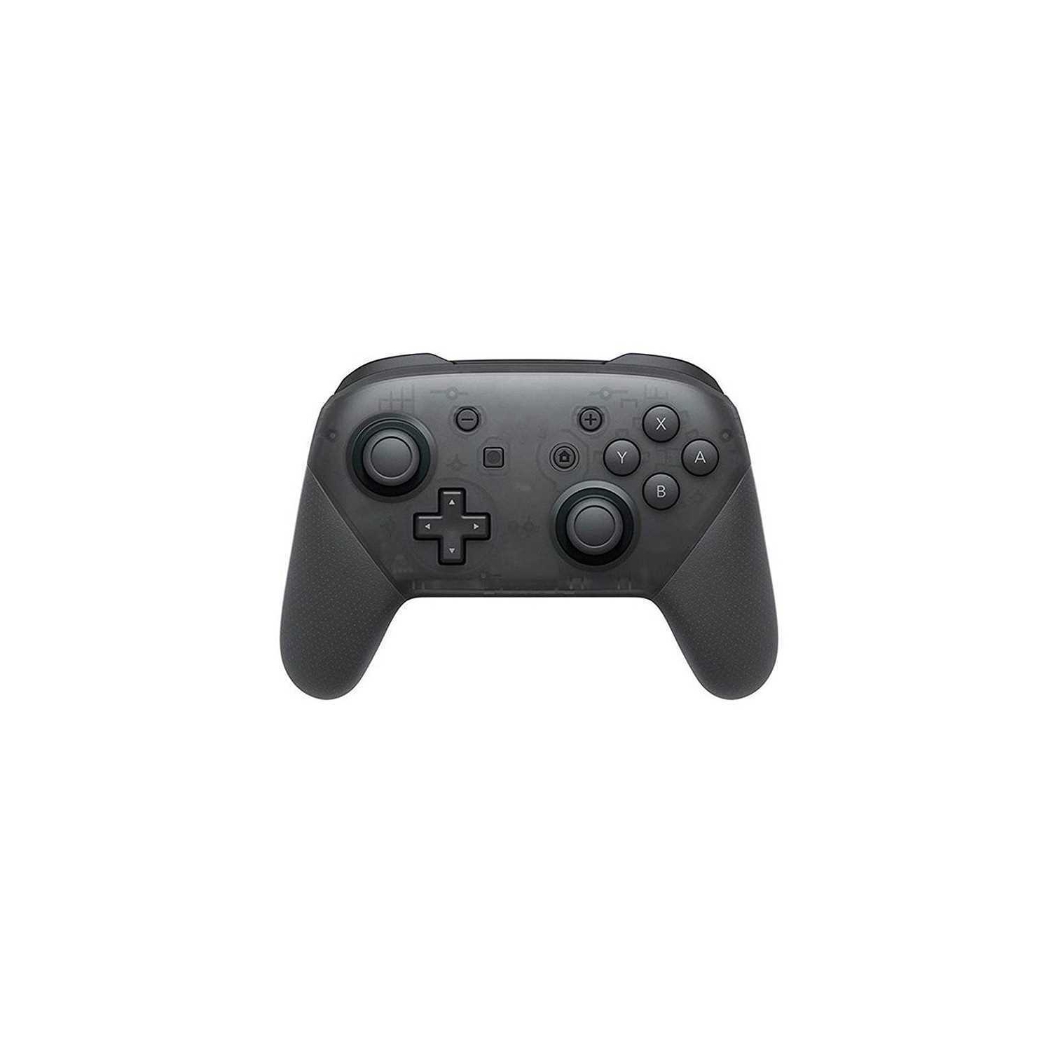 Manette de jeu sans fil Bluetooth Switch Pro Manette de jeu CCP Réveil prend en charge la fonction de réveil actif par vibration Somatosensory - Noir
