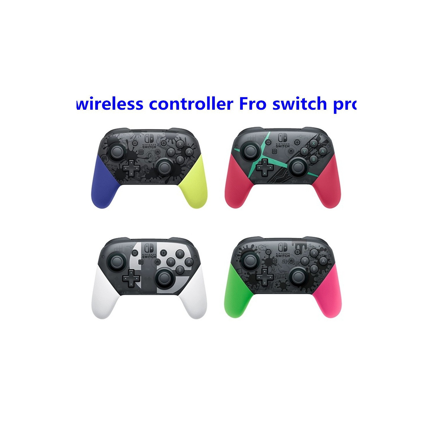Manette de jeu sans fil Bluetooth Switch Pro Manette de jeu CCP Réveil prend en charge la vibration Somatosensory Fonction de réveil actif - Jet 3