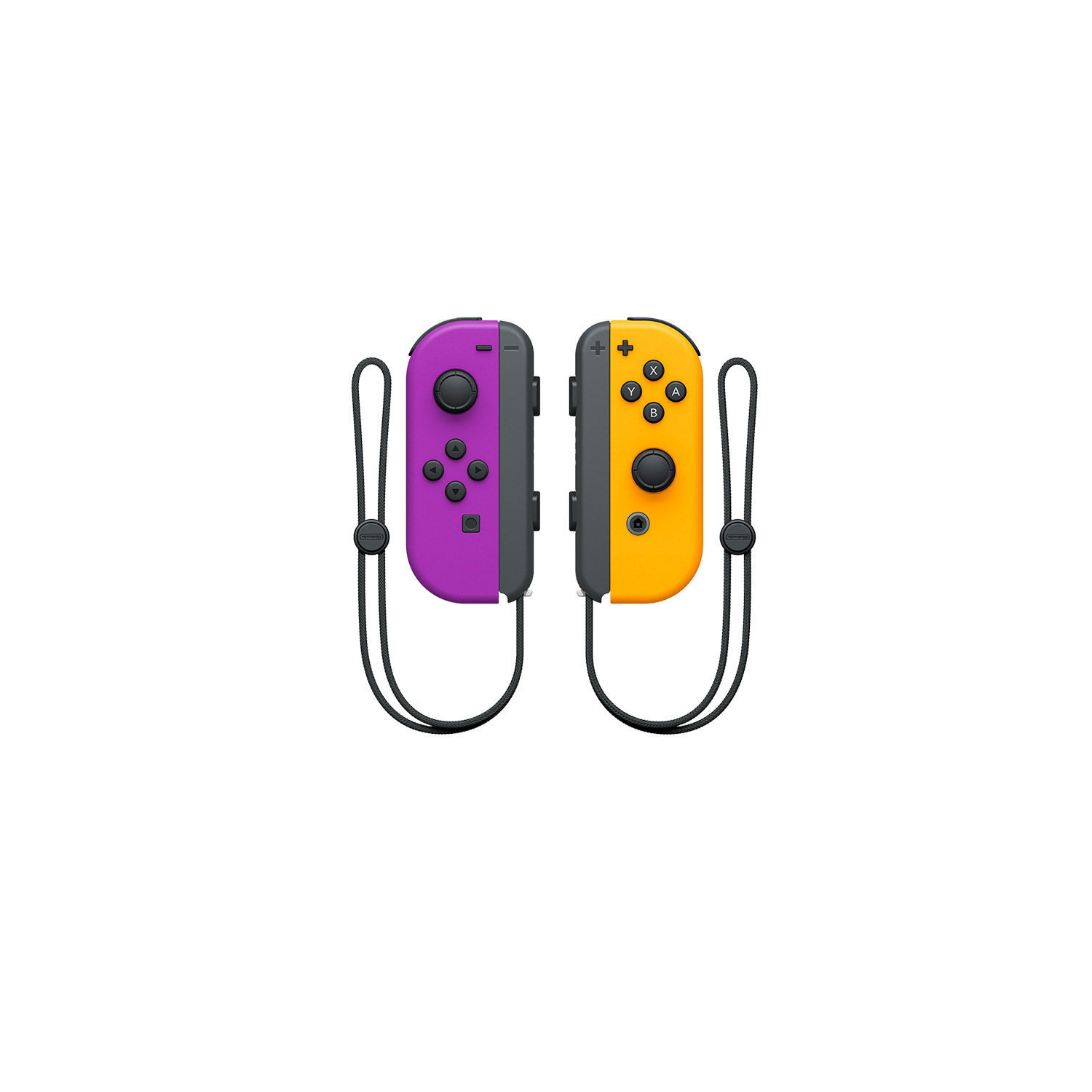 Switch controller game controller left and right wireless Bluetooth controller with one-button wake-up Joycon dual vibration motor- purple orange +