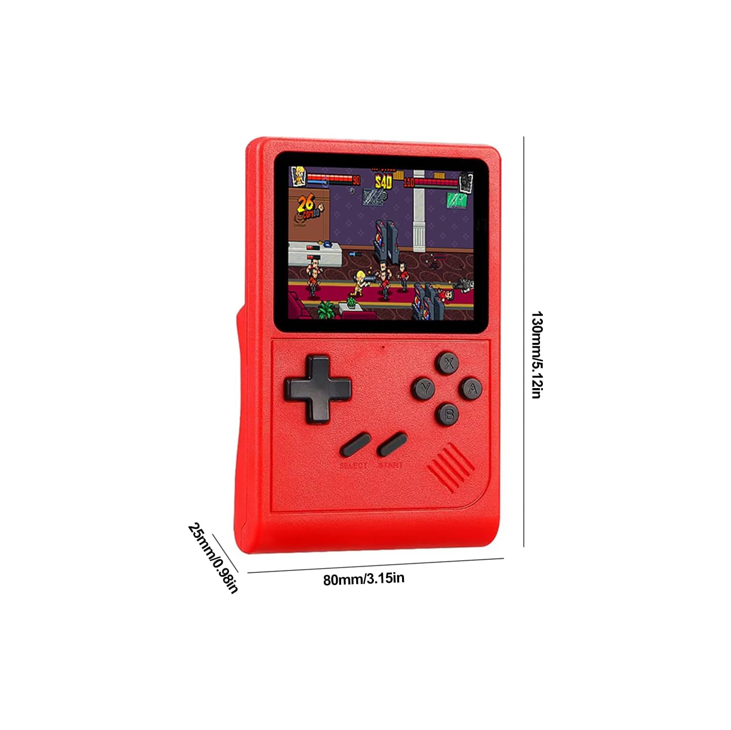 3.5 Inch Retro Handheld Game Console-6000+ Classic Games, Support Multiple Emulators,Custom Controls - Portable Game Console, Great Gift for Boys and