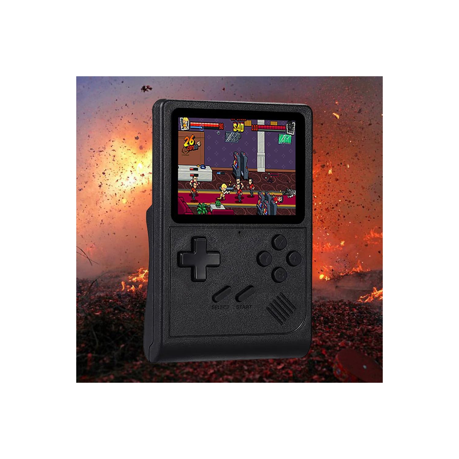 3.5 Inch Retro Handheld Game Console-6000+ Classic Games, Support Multiple Emulators,Custom Controls - Portable Game Console, Great Gift for Boys and