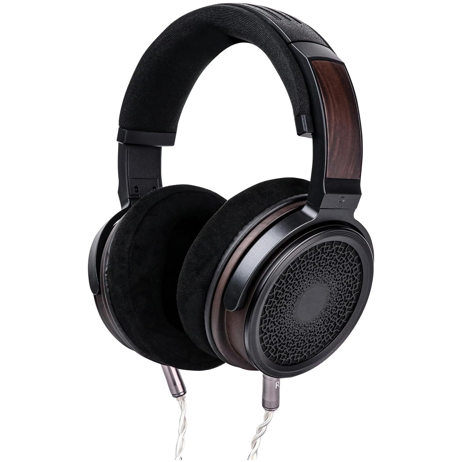 Refurbished - Linsoul HarmonicDyne Zeus Elite Wired Over-Ear Headphone, Flagship 50mm Suspension Diaphragm Open Back Headset