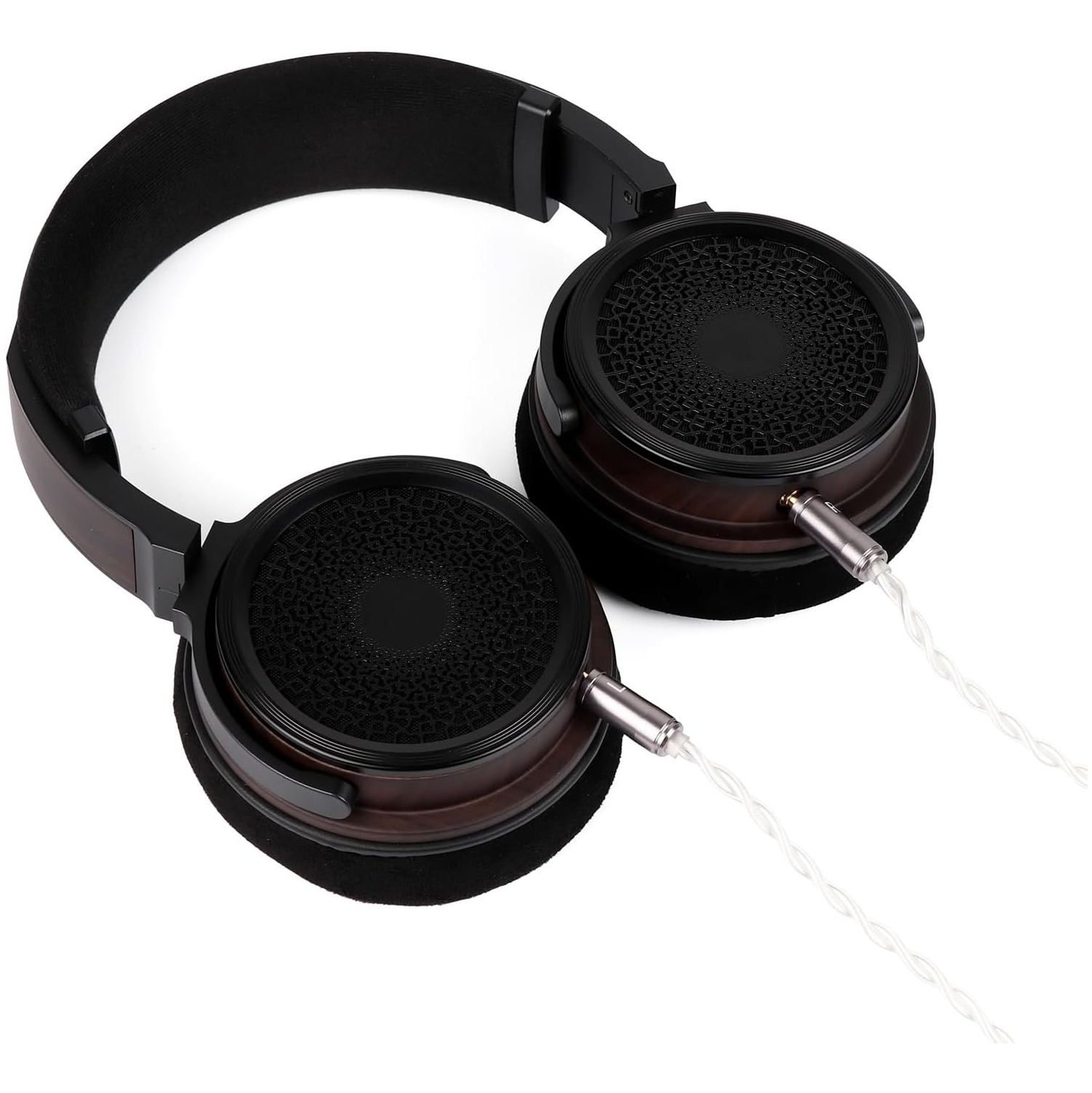 Refurbished - Linsoul HarmonicDyne Zeus Elite Wired Over-Ear Headphone, Flagship 50mm Suspension Diaphragm Open Back Headset