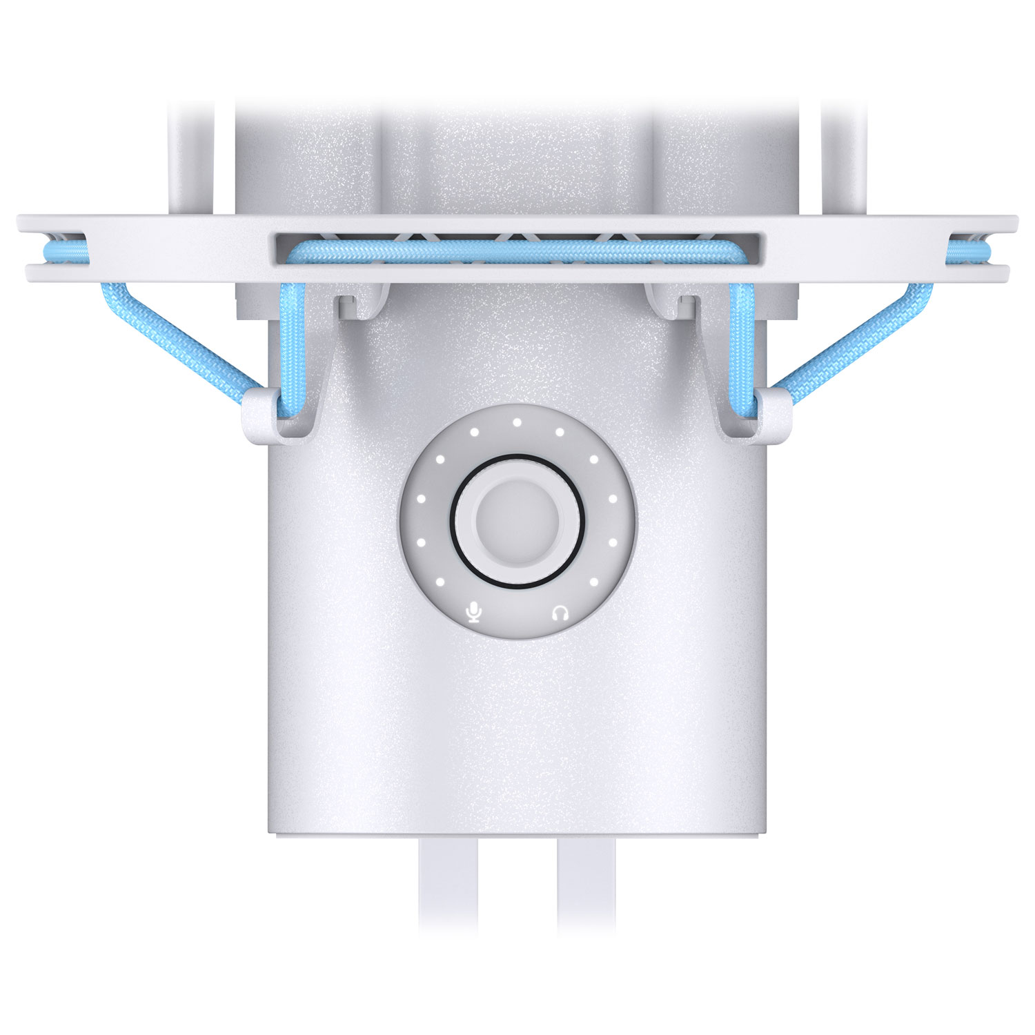 HyperX QuadCast 2 Gaming USB Microphone - Frost