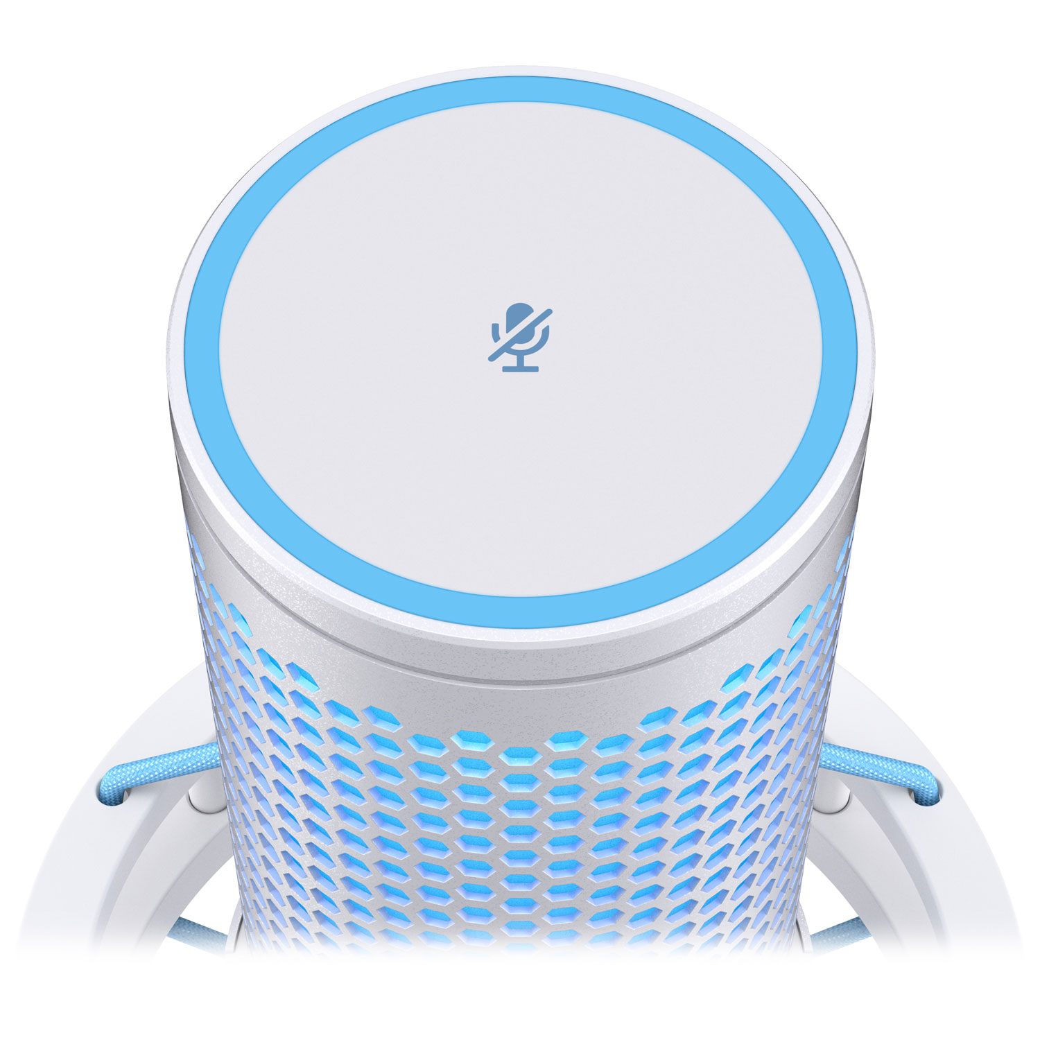 HyperX QuadCast 2 Gaming USB Microphone - Frost