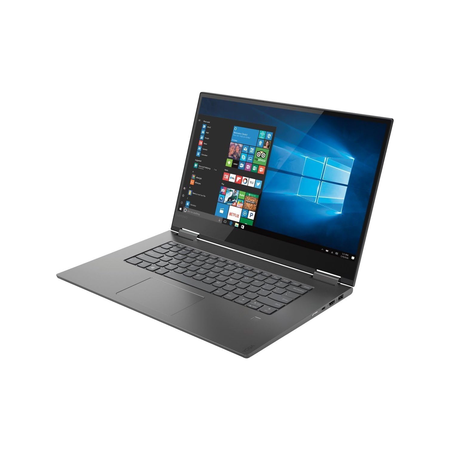 15" Lenovo Yoga 730-15IKB, 15.6" FHD 2-in-1 Touchscreen Laptop, Core i7 8th Gen, 12GB RAM, 256GB SSD, Windows 11 (Refurbished - Good)