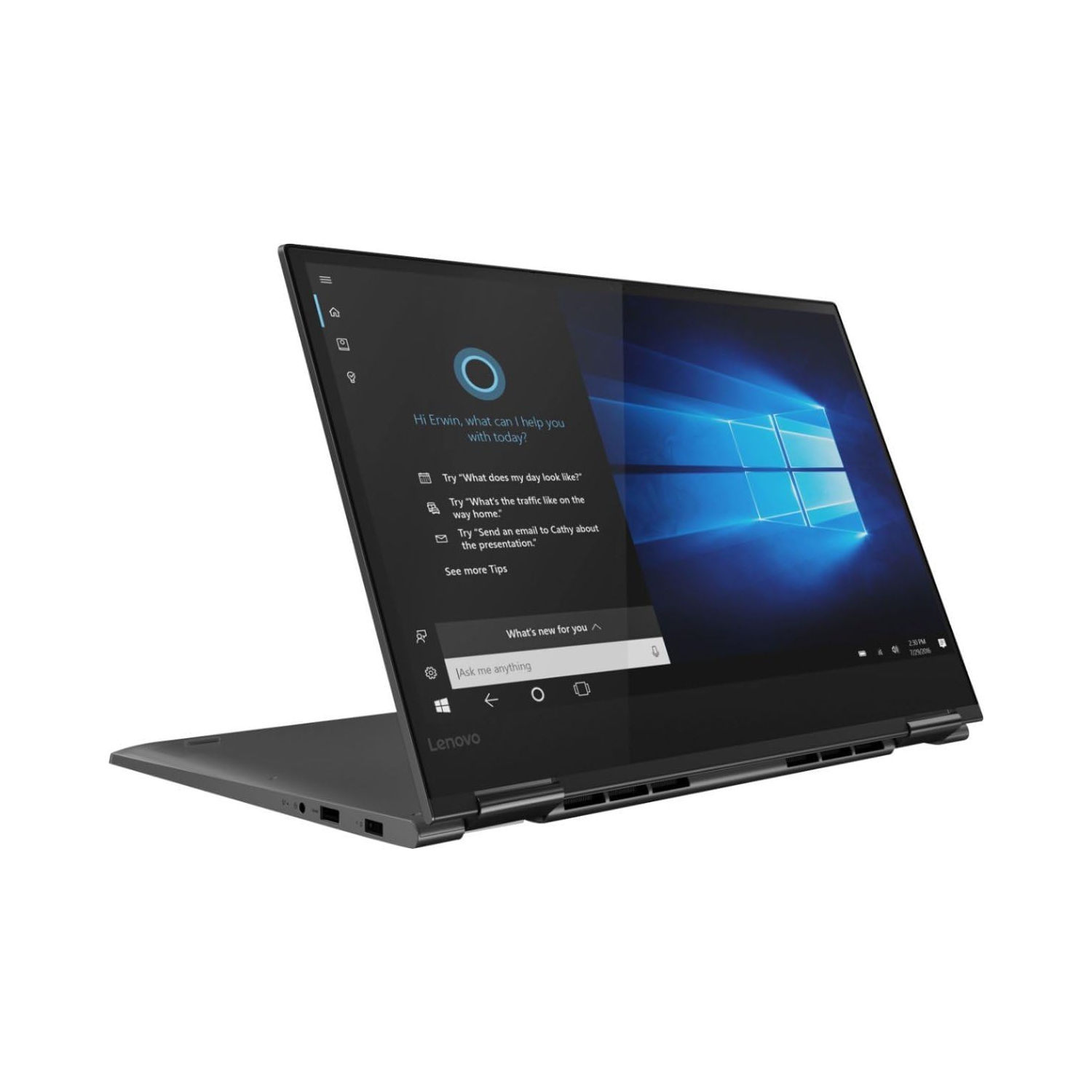 15" Lenovo Yoga 730-15IKB, 15.6" FHD 2-in-1 Touchscreen Laptop, Core i7 8th Gen, 12GB RAM, 256GB SSD, Windows 11 (Refurbished - Good)