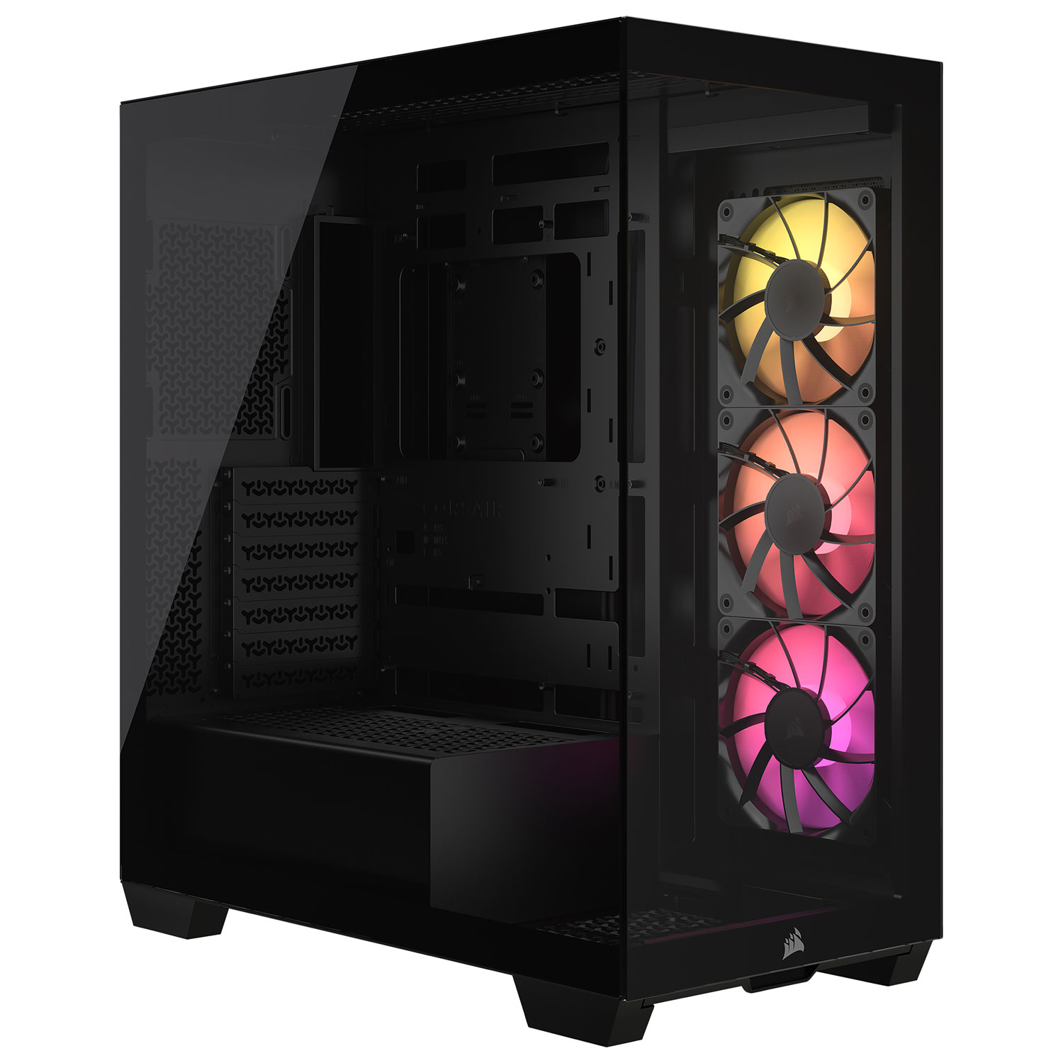 Corsair 3500X RS-R ARGB Mid-Tower ATX Computer Case - Black