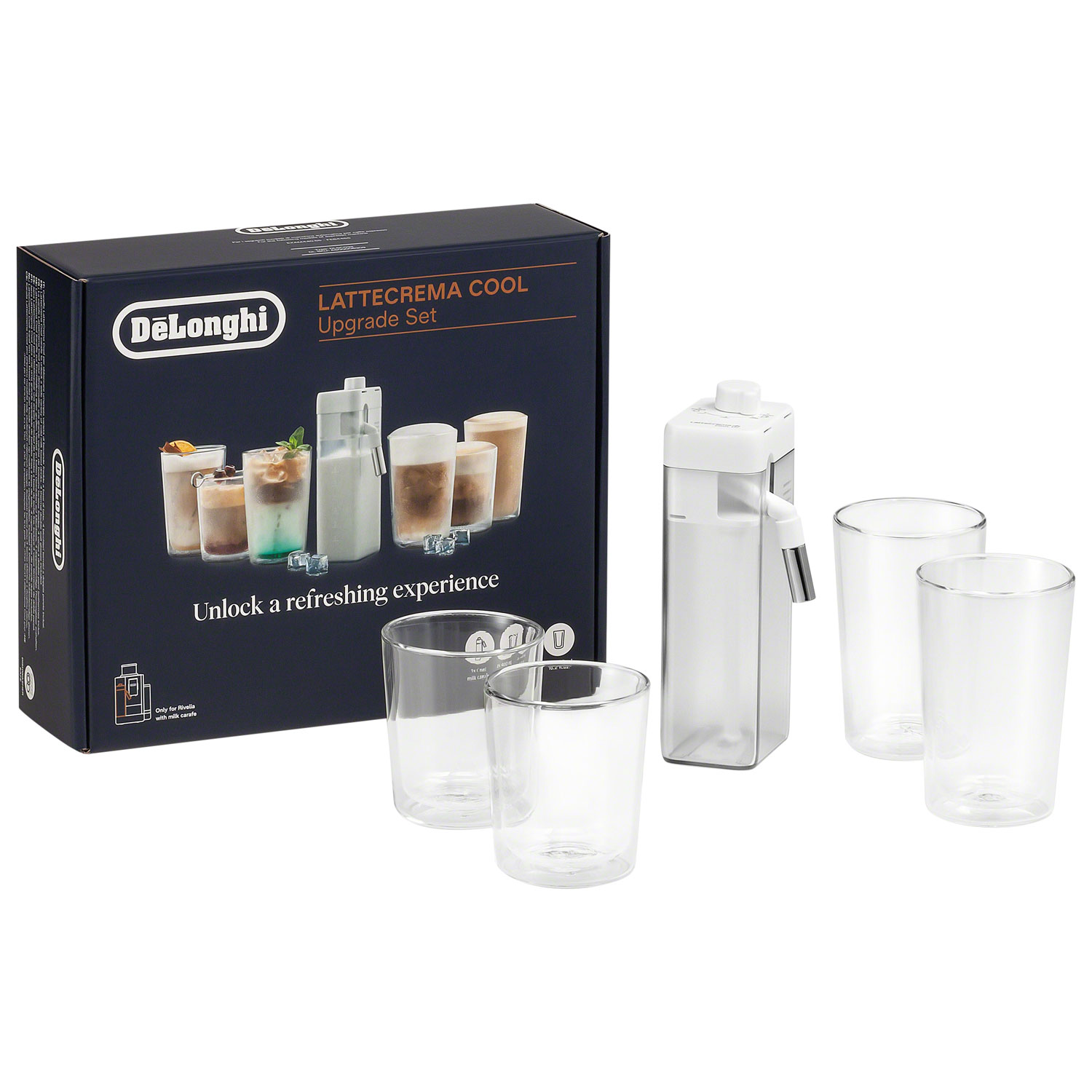 Ensemble de mise à niveau LatteCrema Cool pour Rivelia de De'Longhi