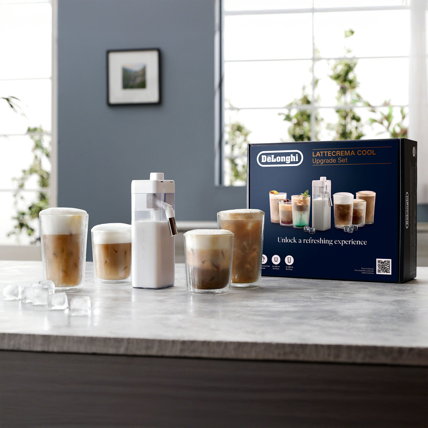 Ensemble de mise à niveau LatteCrema Cool pour Rivelia de De'Longhi