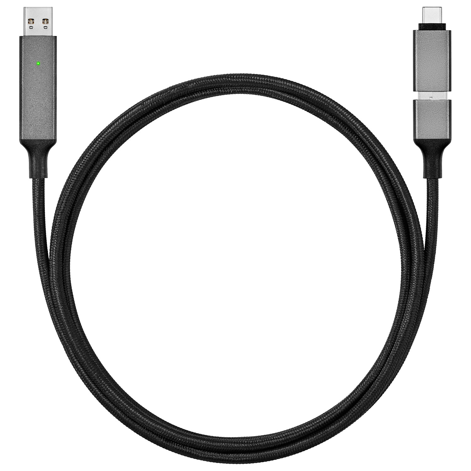 Câble USB-A de 1,83m avec adaptateur USB-C d'Insignia (NS-PCK336C26-C) - Exclusivité Best Buy