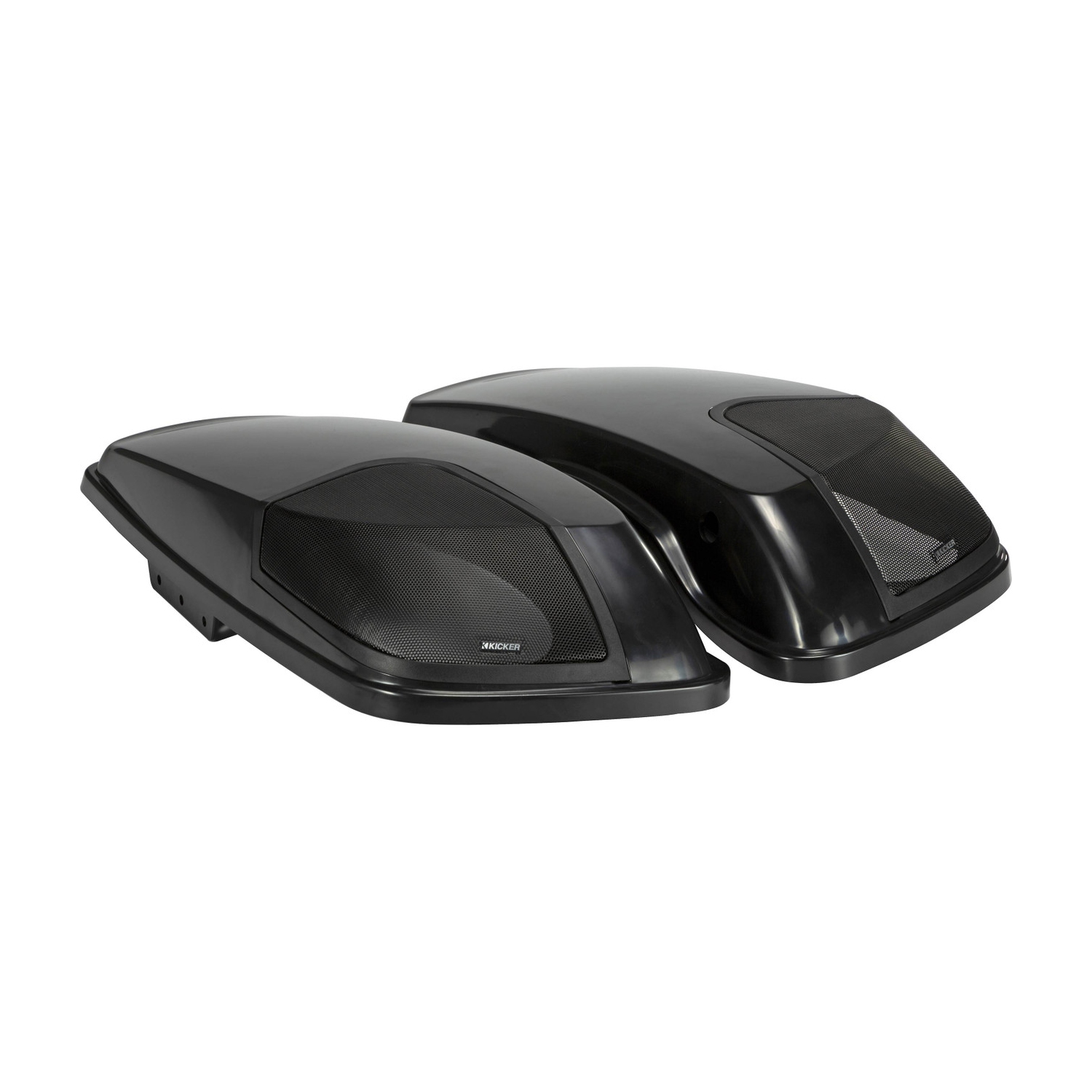 Kicker 46HDBL69 Custom-fit Bag Lids for Select 2014+ Harley Davidson w/ 6x9" Speakers