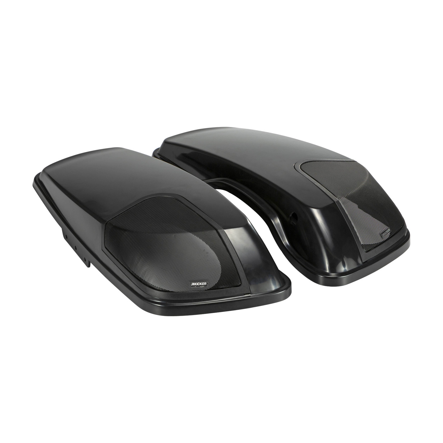 Kicker 46HDBL Custom-fit Bag Lids for Select 2014+ Harley Davidson