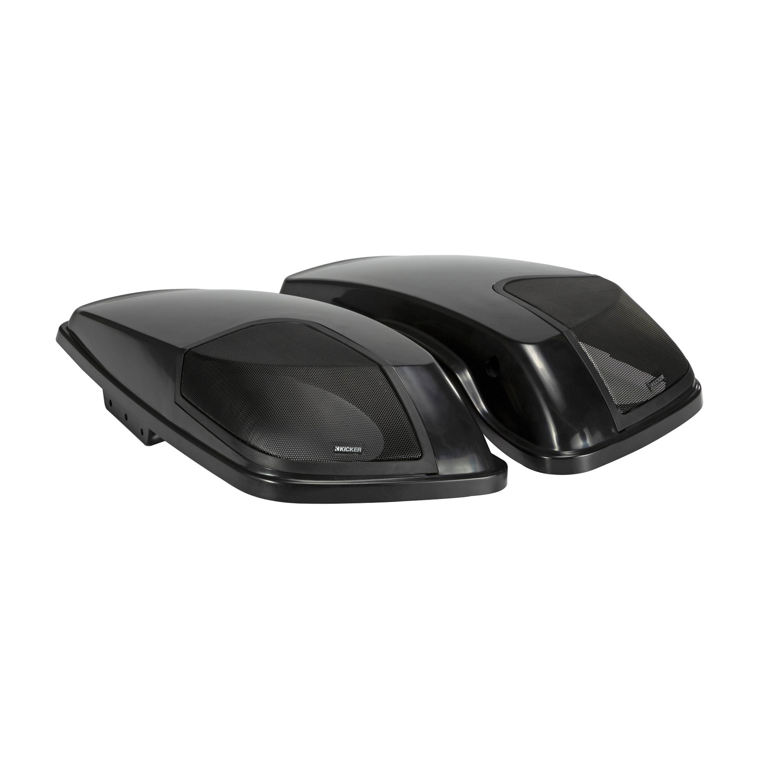 Kicker 46HDBL Custom-fit Bag Lids for Select 2014+ Harley Davidson