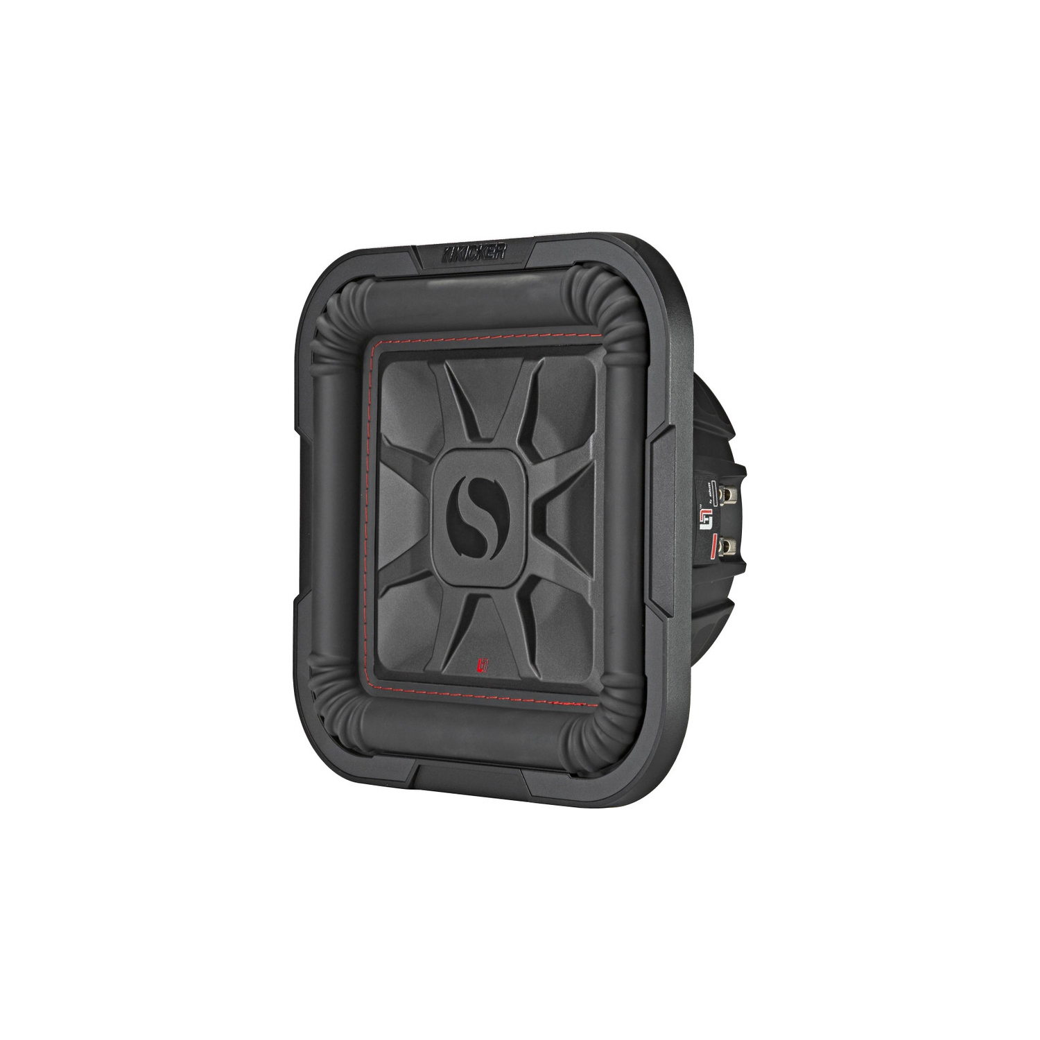 Haut-parleur d'extrêmes graves peu profond 500&nbsp;W 46L7T102 L7T 10&nbsp;po Kicker - 2&nbsp;Ohm double