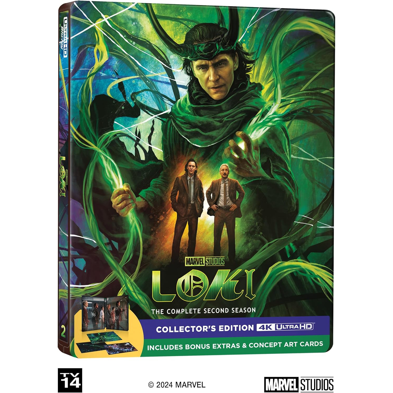 Loki: Complete Season 2 [Steelbook] [4K Ultra HD]