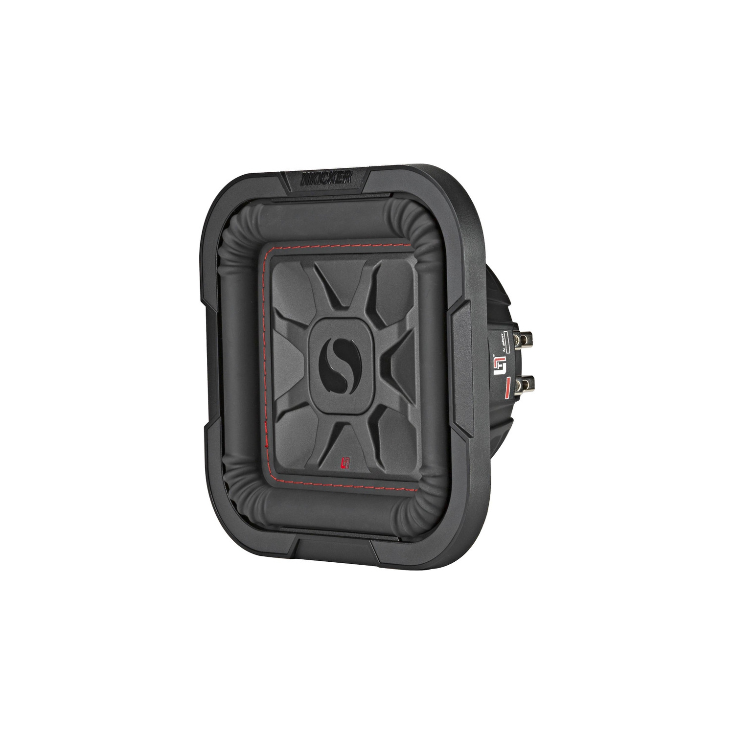 Haut-parleur d'extrêmes graves peu profond 350&nbsp;W 46L7T82 L7T 8&nbsp;po Kicker - 2&nbsp;Ohm double