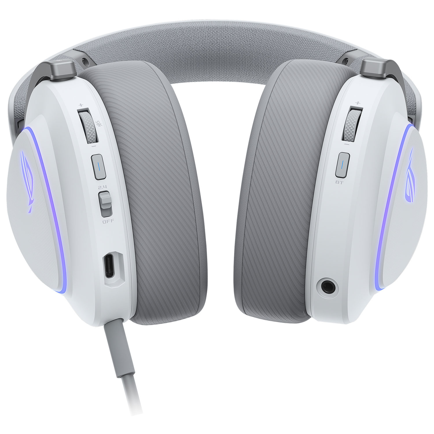 ASUS ROG DELTA II Dualflow Audio Gaming Headset - White