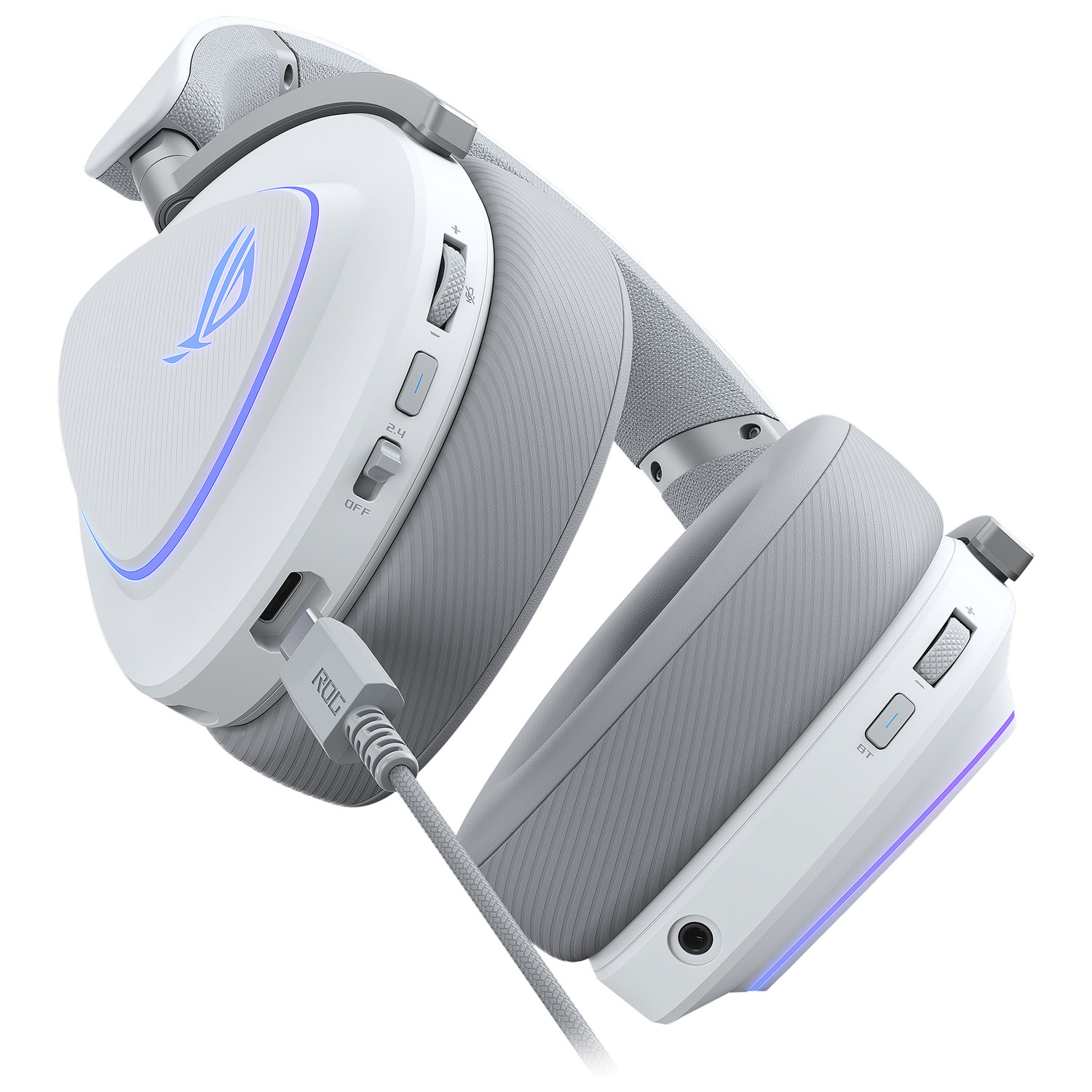 ASUS ROG DELTA II Dualflow Audio Gaming Headset - White