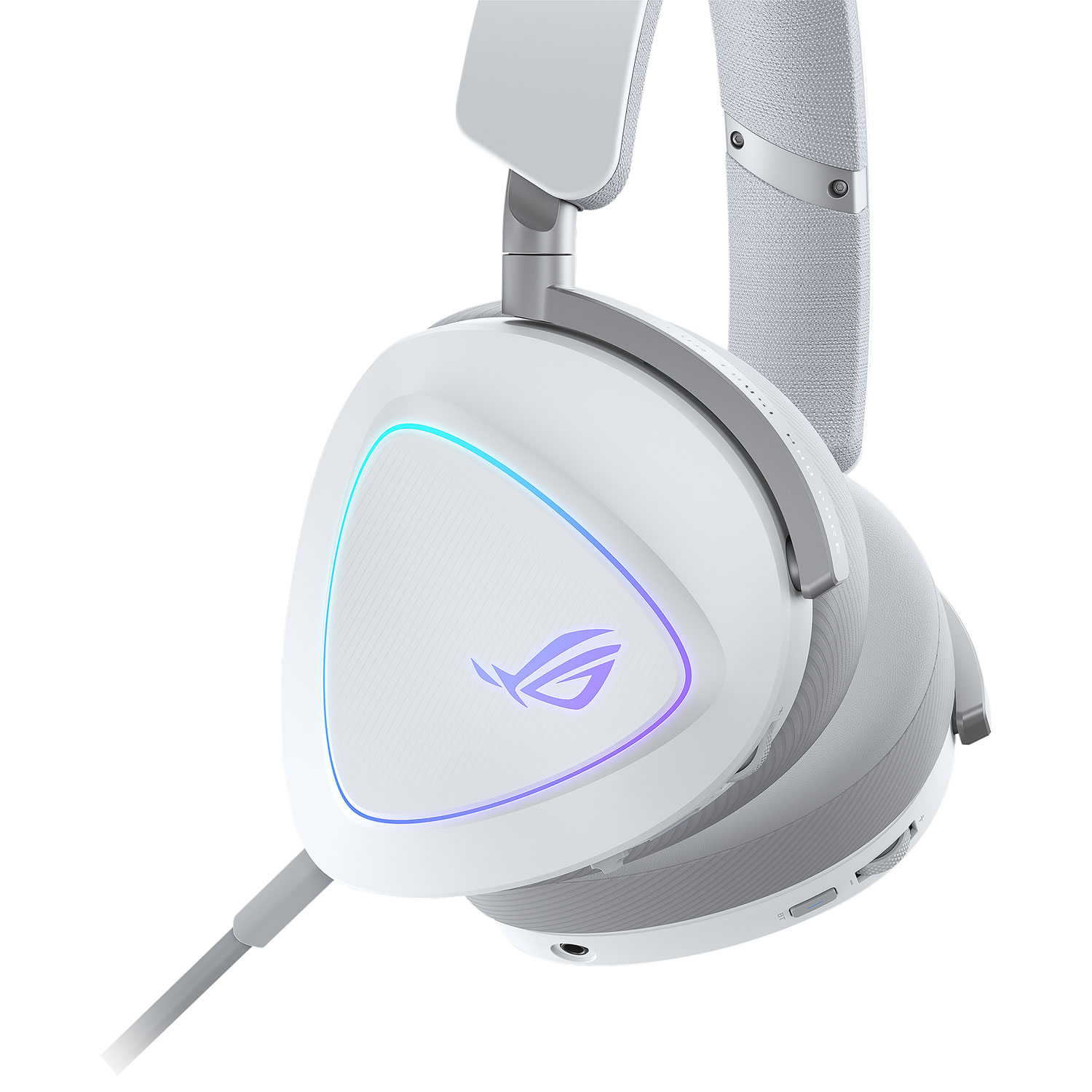 ASUS ROG DELTA II Dualflow Audio Gaming Headset - White