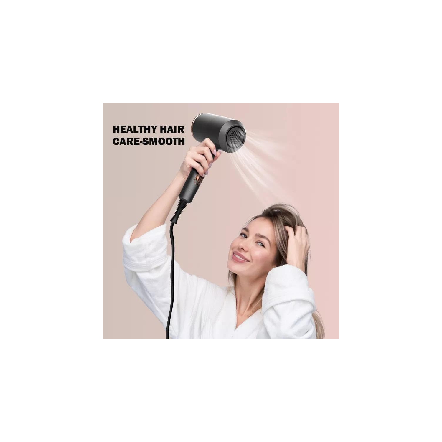 Professional Ionic Hair Dryer 2000W with Diffuser, Quick Dryer, 120,000 RPM, High Speed Hair Dryer for Salon and Home