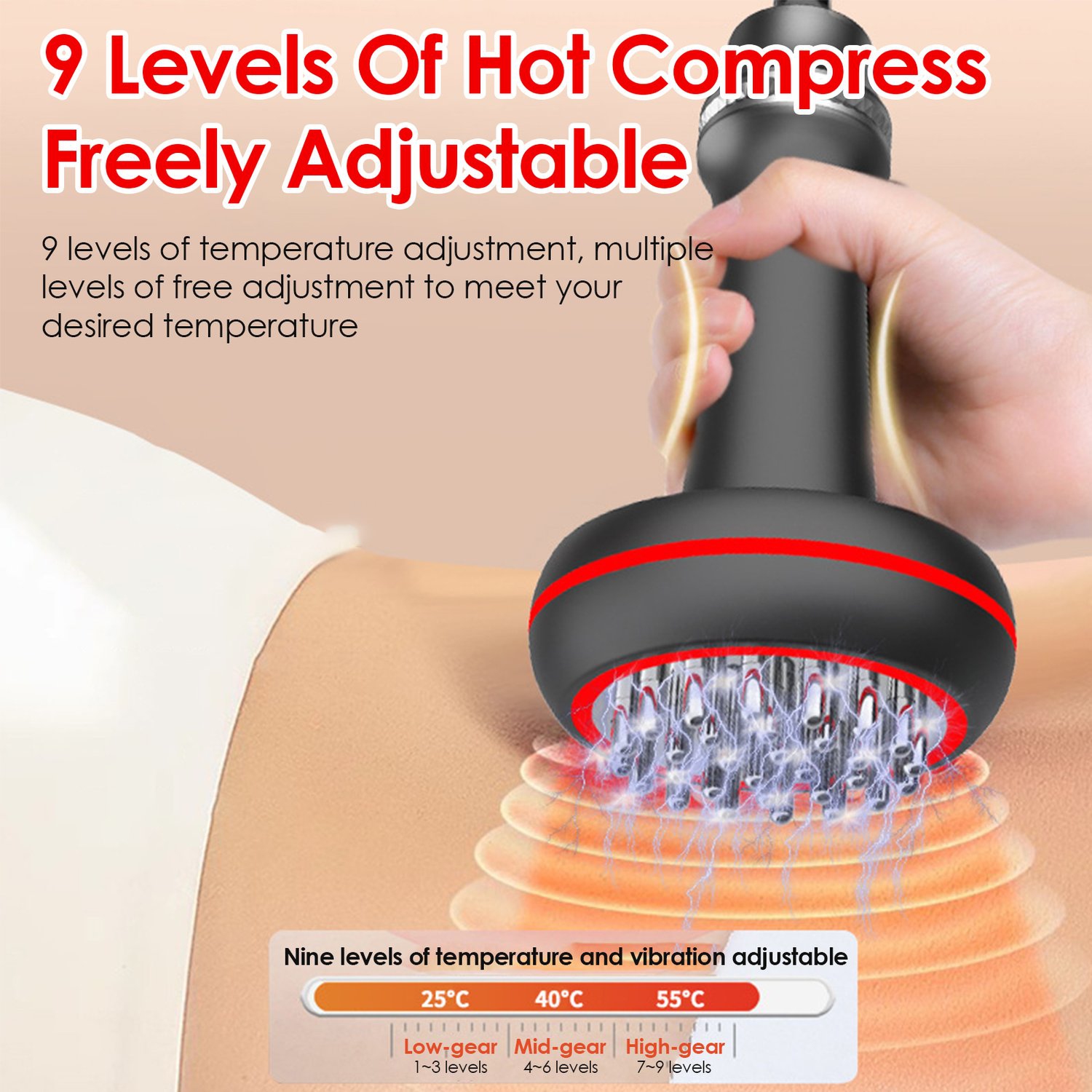 Body Slim Massager Infrared Therapy Gua Sha Scraping Anti Cellulite Fat Burner Beauty Shaping Weight Loss Electro stimulator