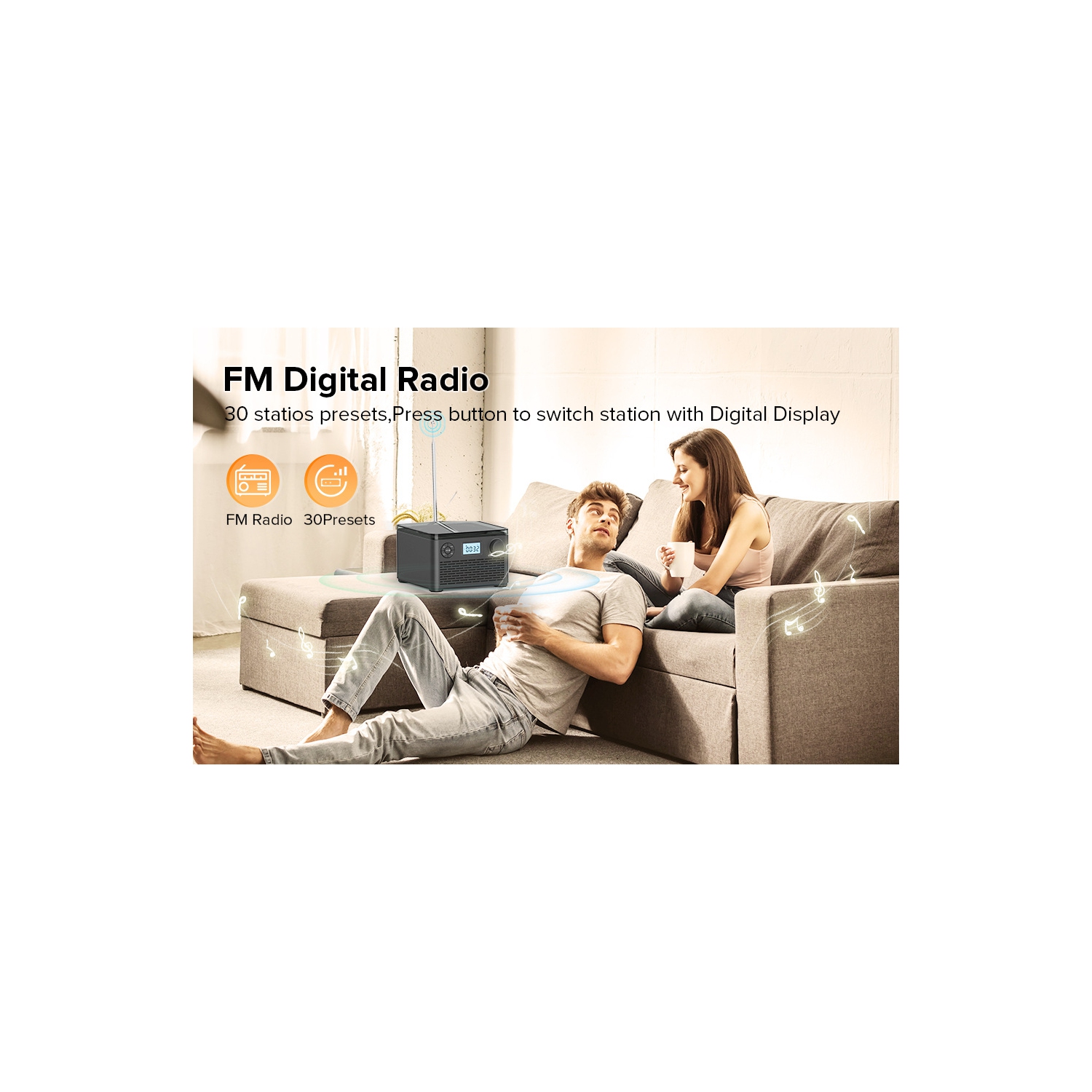 Lecteur CD rétro cadeau anglais Bluetooth CD album CD CD CD CD FM Lecture radio MP3CD/MP3 CD/U Disk/Bluetooth/FM - Noir