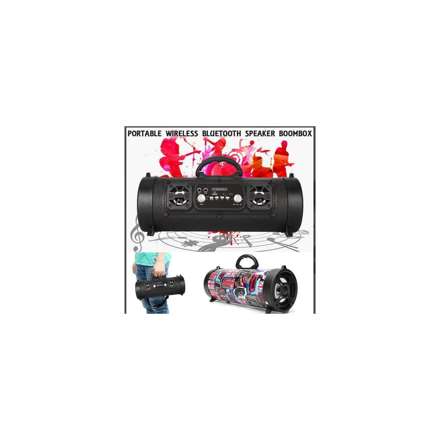 New wireless karaoke smart bluetooth speaker car audio subwoofer gift high quality car speaker subwoofer gift outdoor computer desktop