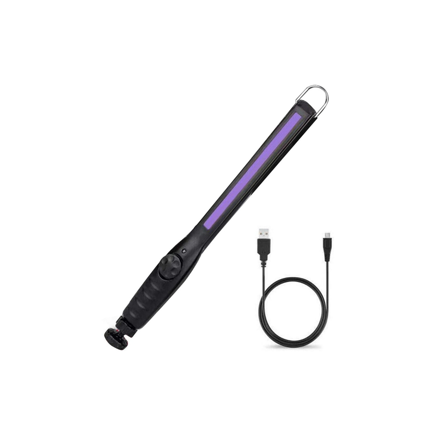 UV Light Sanitizer, Portable UV Light Disinfection Lamp USB Rechargeable Ultraviolet Light Sanitizer for Home Hotel Travel Car