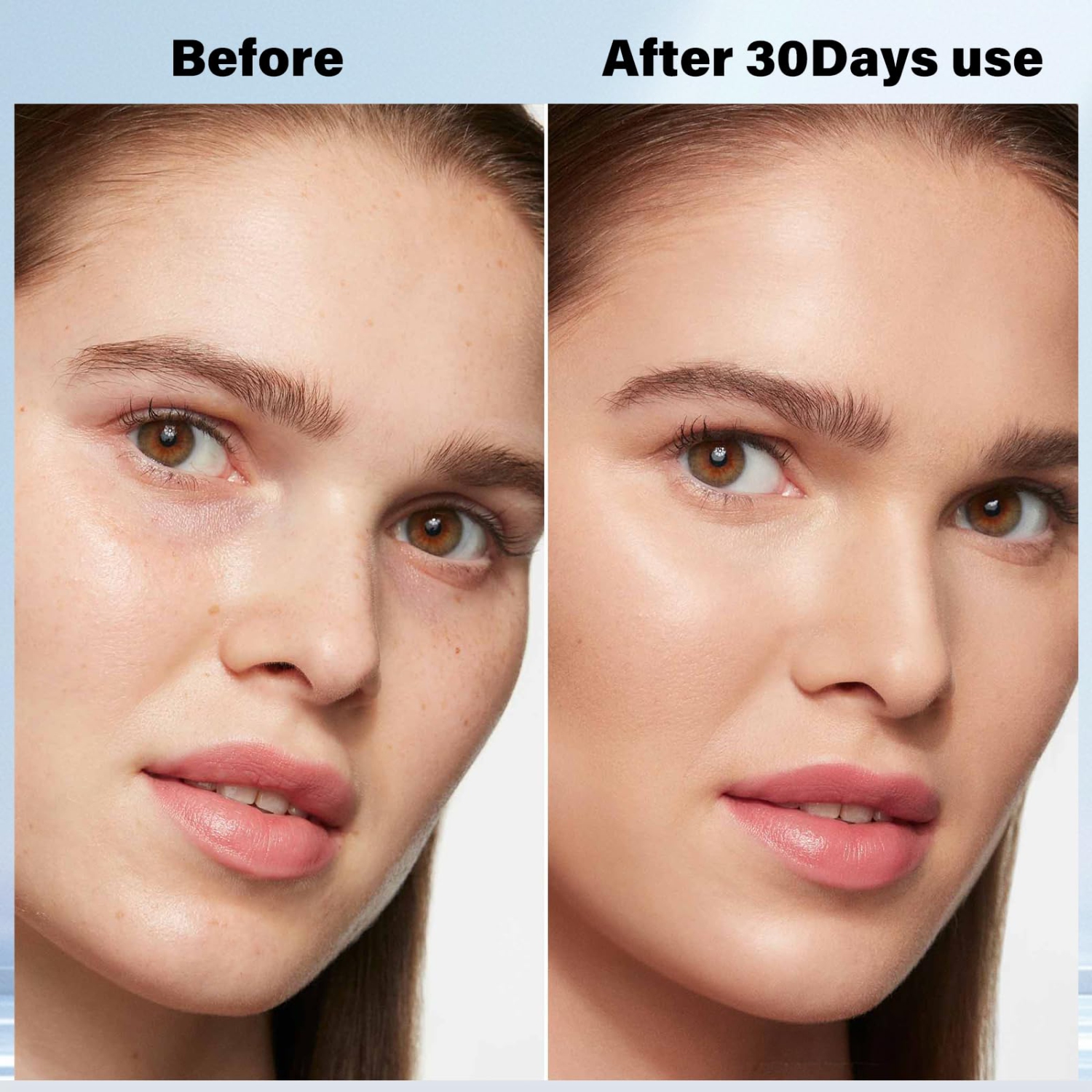 Red and Blue Light Facial Massager, Hot and Cold Facial Skin Care Tool for Tightening Skin and Promoting Absorption of Skin Care Products