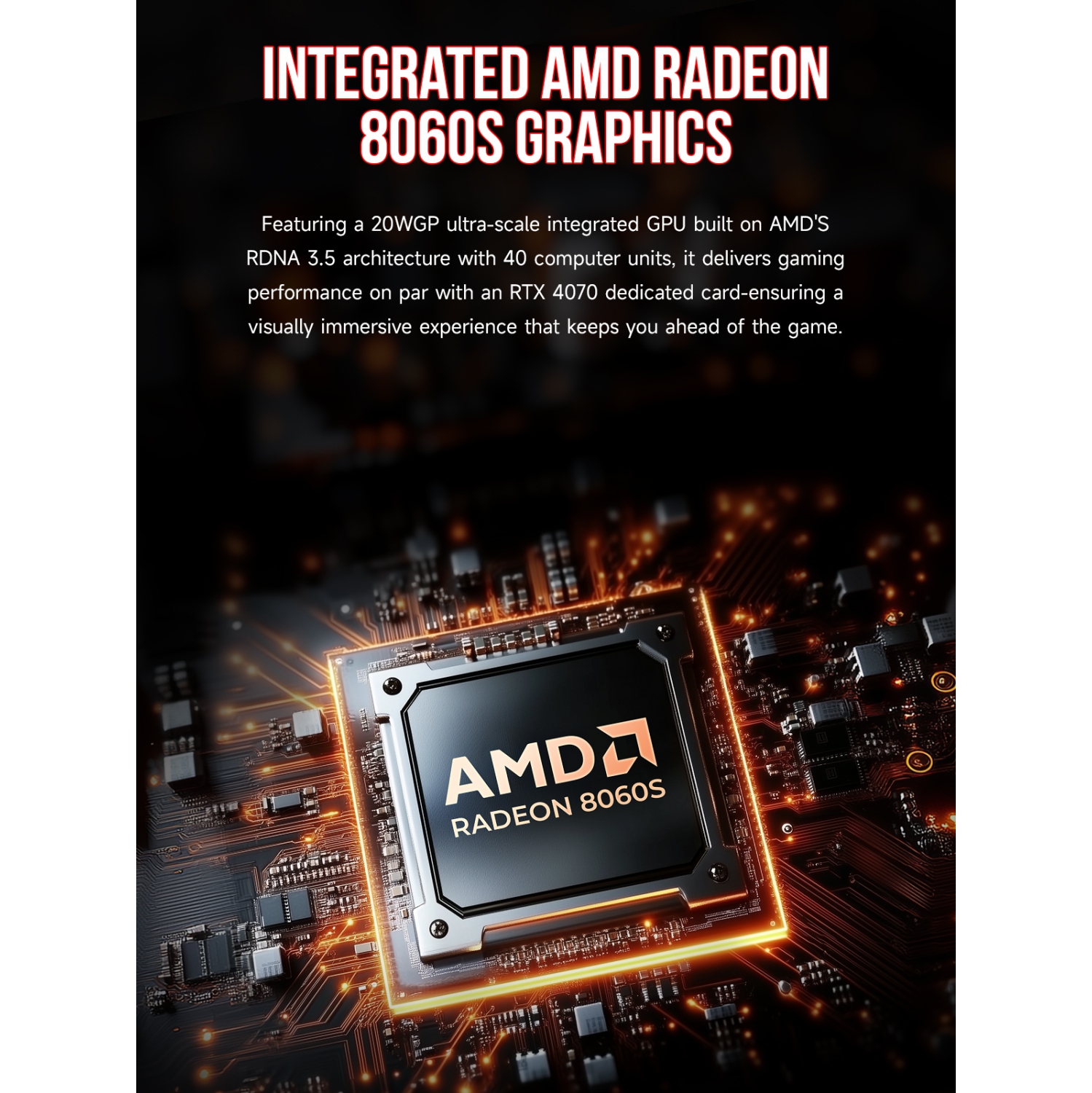 GMKtec EVO-X2 AI Mini PC AMD Ryzen Al Max+ 395 Mini Gaming Computers, 64GB LPDDR5X 8000MHz (8GB*8) 1TB PCIe 4.0 SSD, Quad Screen 8K Display, WiFi 7 &