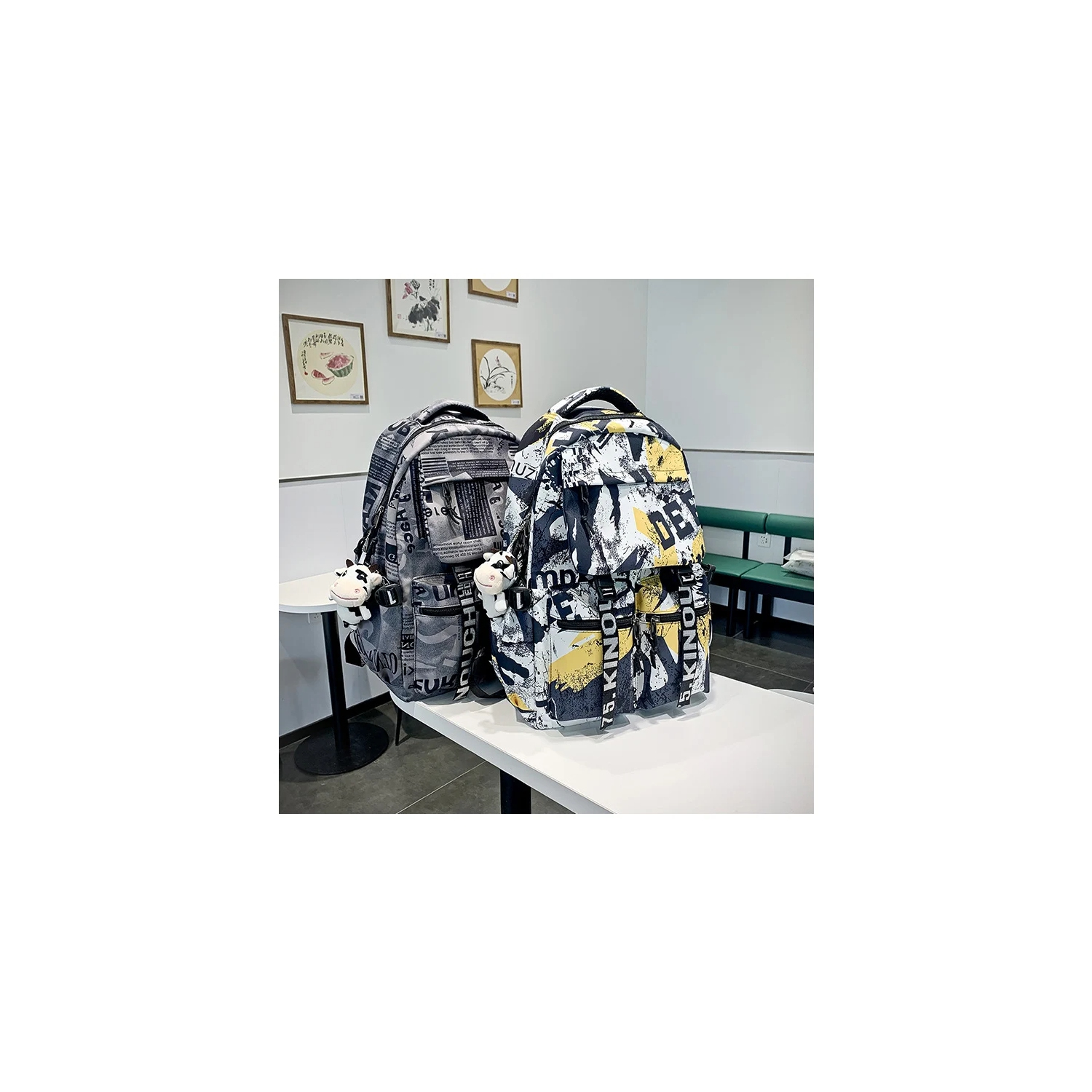 nouveau sac à dos d'école mode pour les adolescents garçons cool sac d'école étanche sac de voyage grand format bibliothèque sacs d'école pour enfants