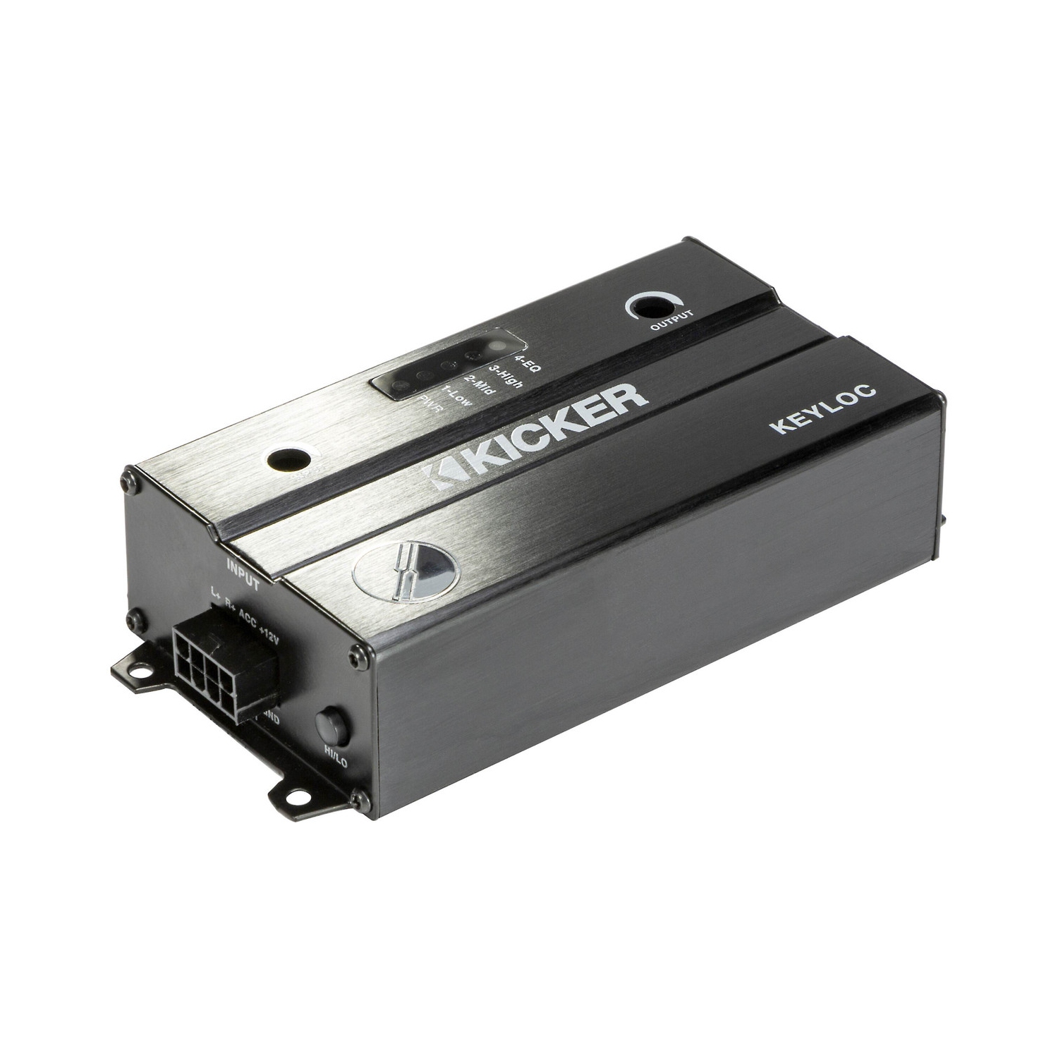 Kicker 47KEYLOC Smart Line-Out Converter 2-Channel Line Output Converter