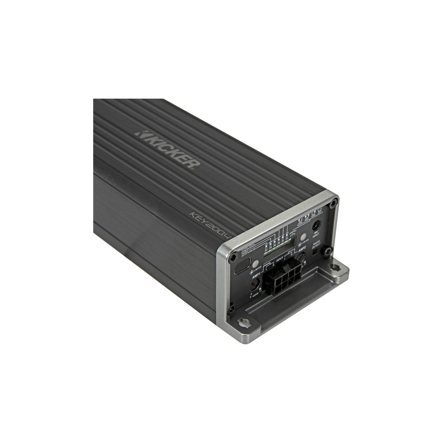 Amplificateur à 4 canaux pour l'auto 47KEY2004 de Kicker avec syntonisation automatique DSP