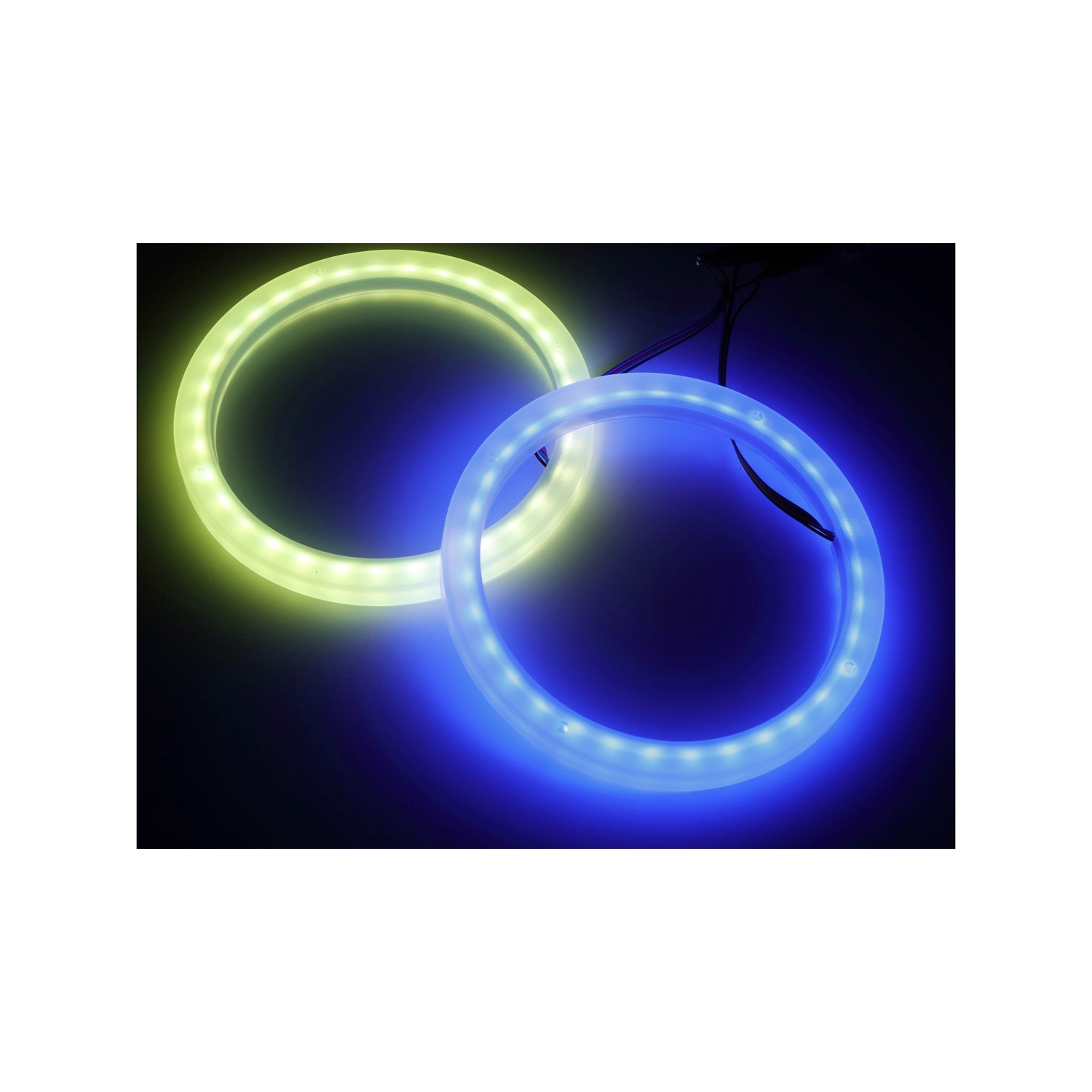 Anneau pour haut-parleur nautique LED 47KLSR8 de 8&nbsp;po de Kicker