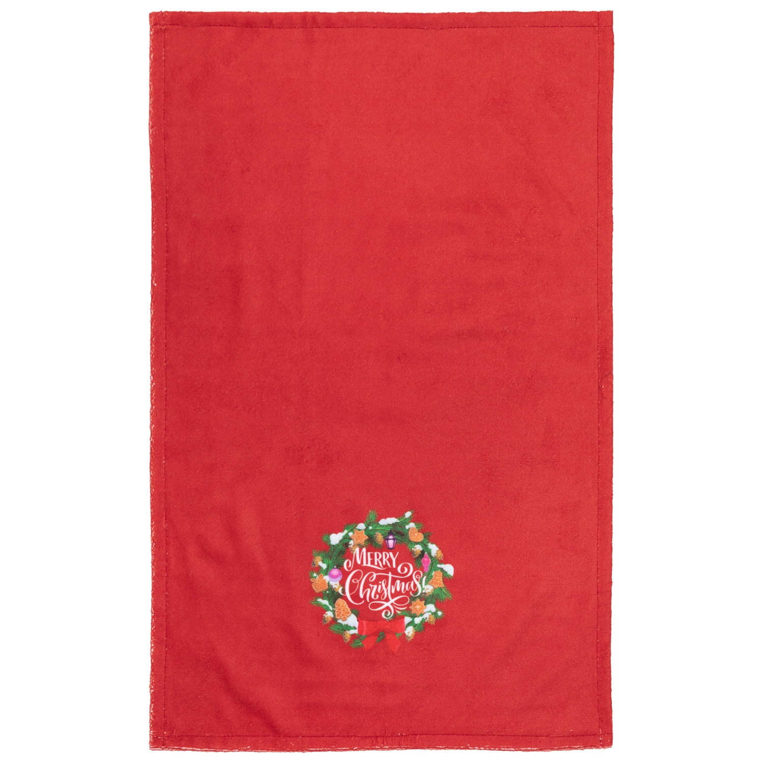 Serviettes à thé Merry Christmas Kitchen - 26&nbsp;po - Ensemble de 2