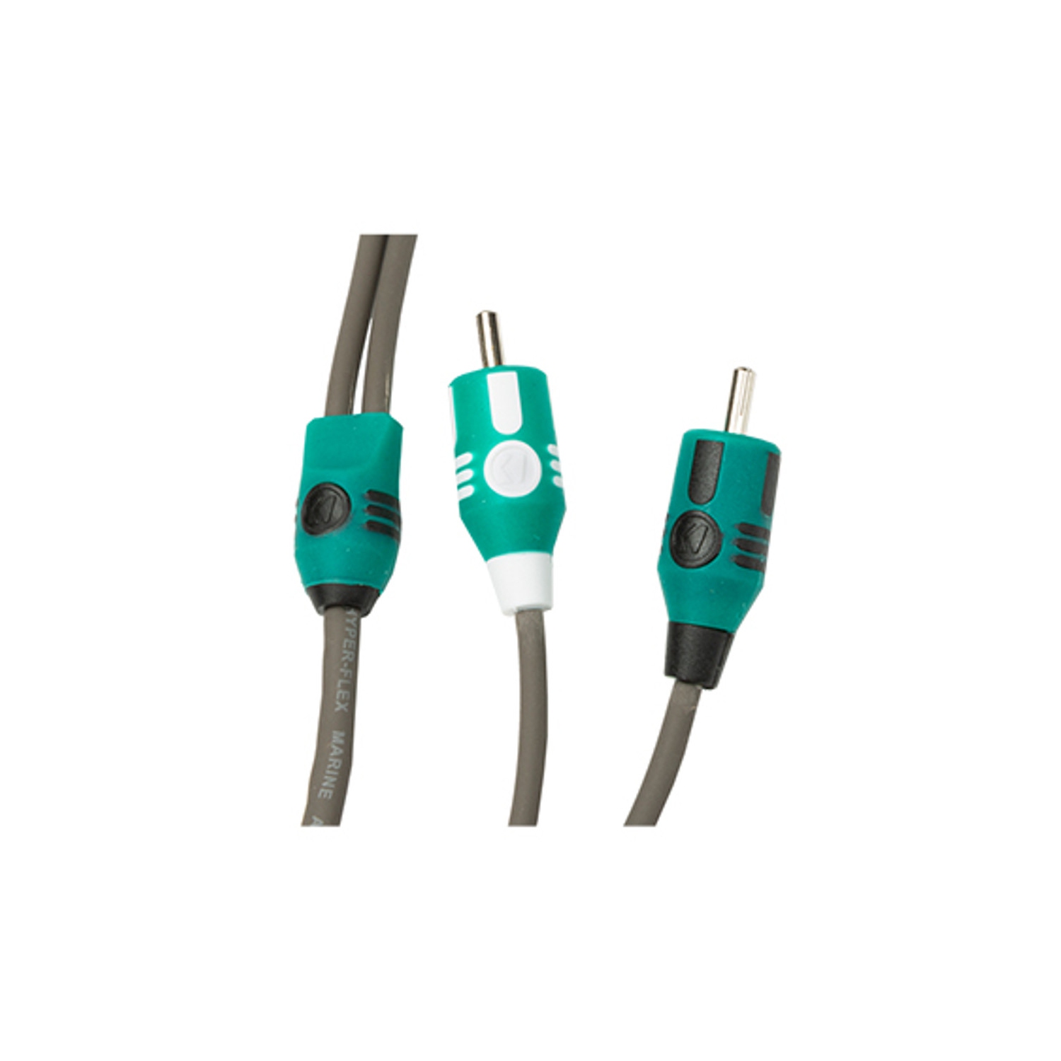 Kicker 47KMI3 Marine Series 2-Channel RCA Interconnect - 3 Meters