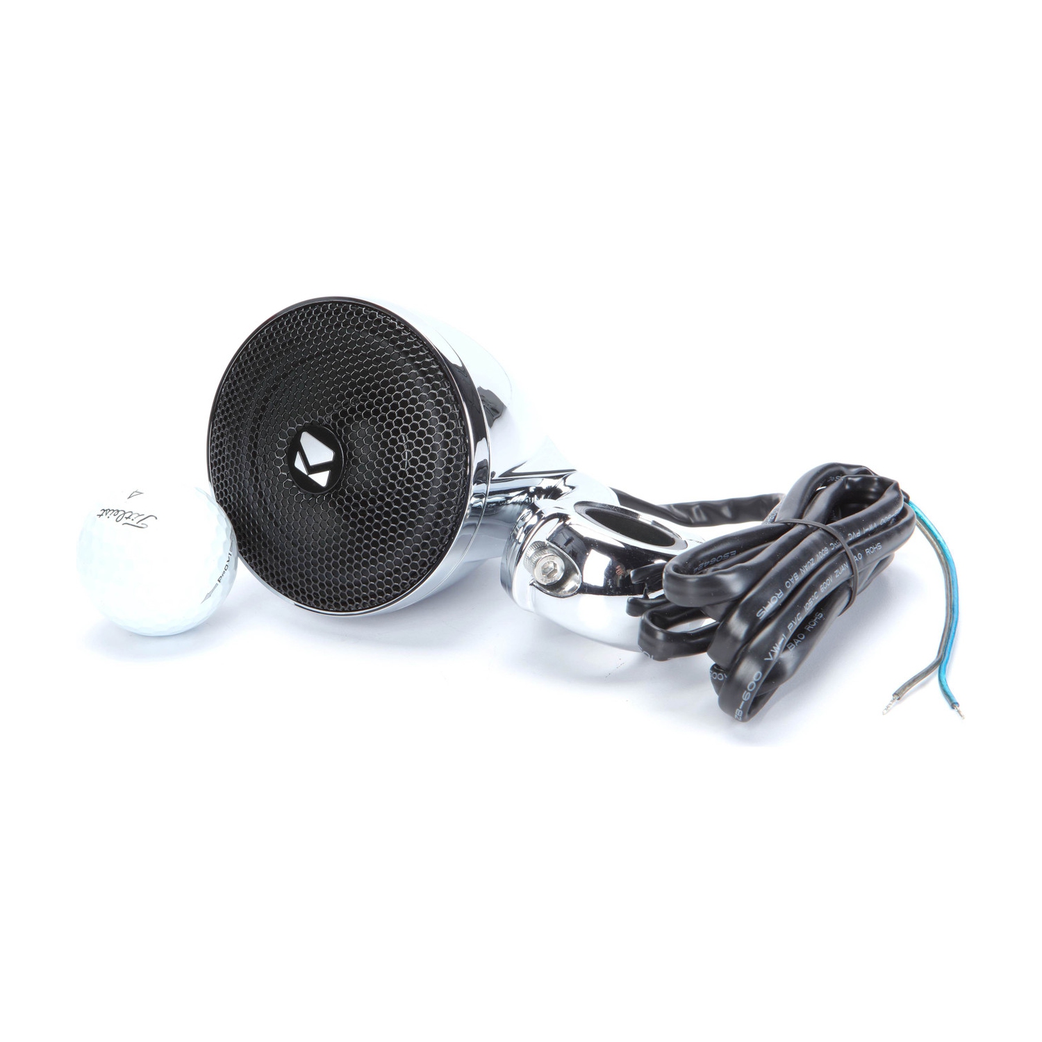 Kicker 47PSM32 3" 50W RMS Enclosed Mountable Speaker Pods - Chrome