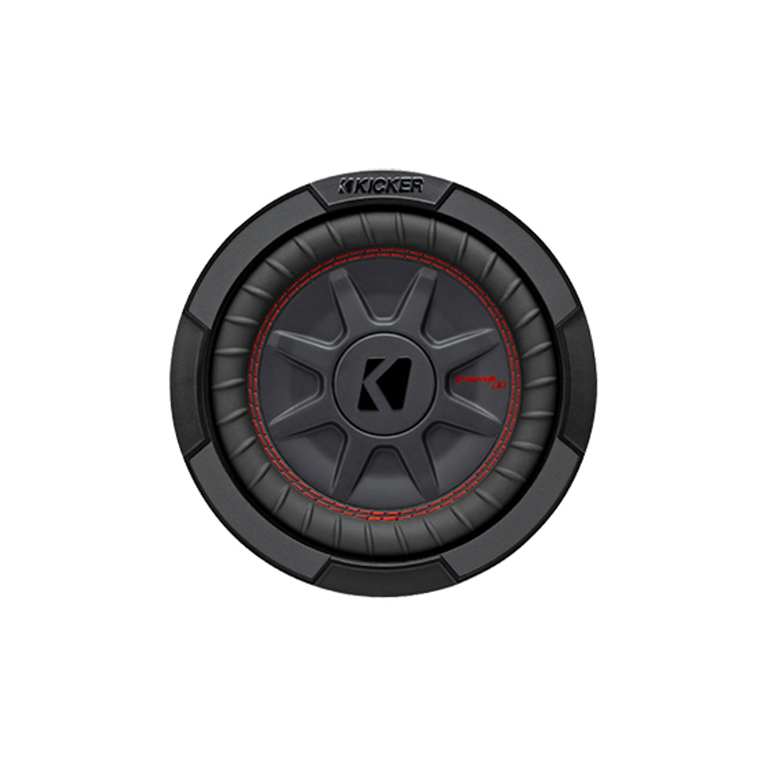 Haut-parleur d'extrêmes graves 300&nbsp;W 48CWRT82 de 8&nbsp;po de Kicker avec RMS - Deux 2&nbsp;Ohm