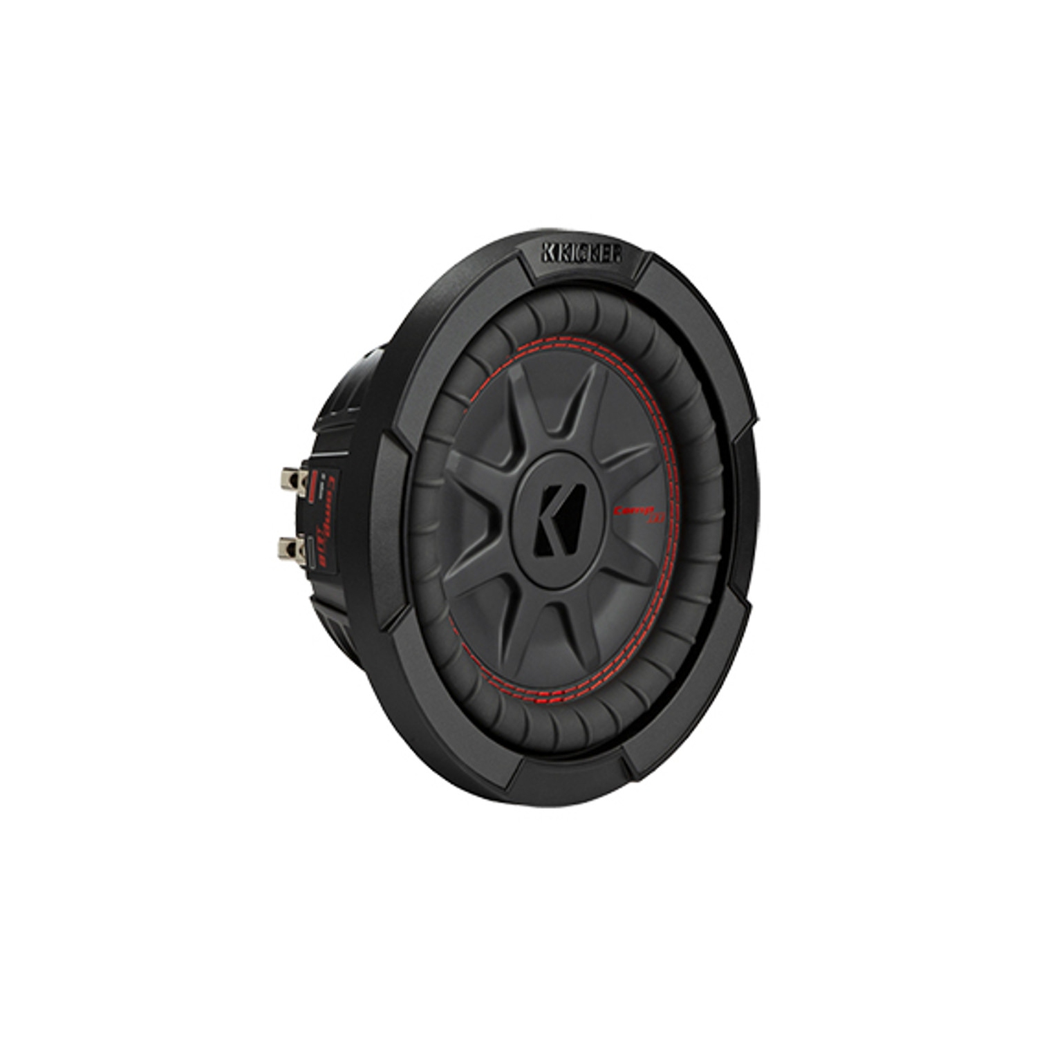 Haut-parleur d'extrêmes graves 300&nbsp;W 48CWRT82 de 8&nbsp;po de Kicker avec RMS - Deux 2&nbsp;Ohm