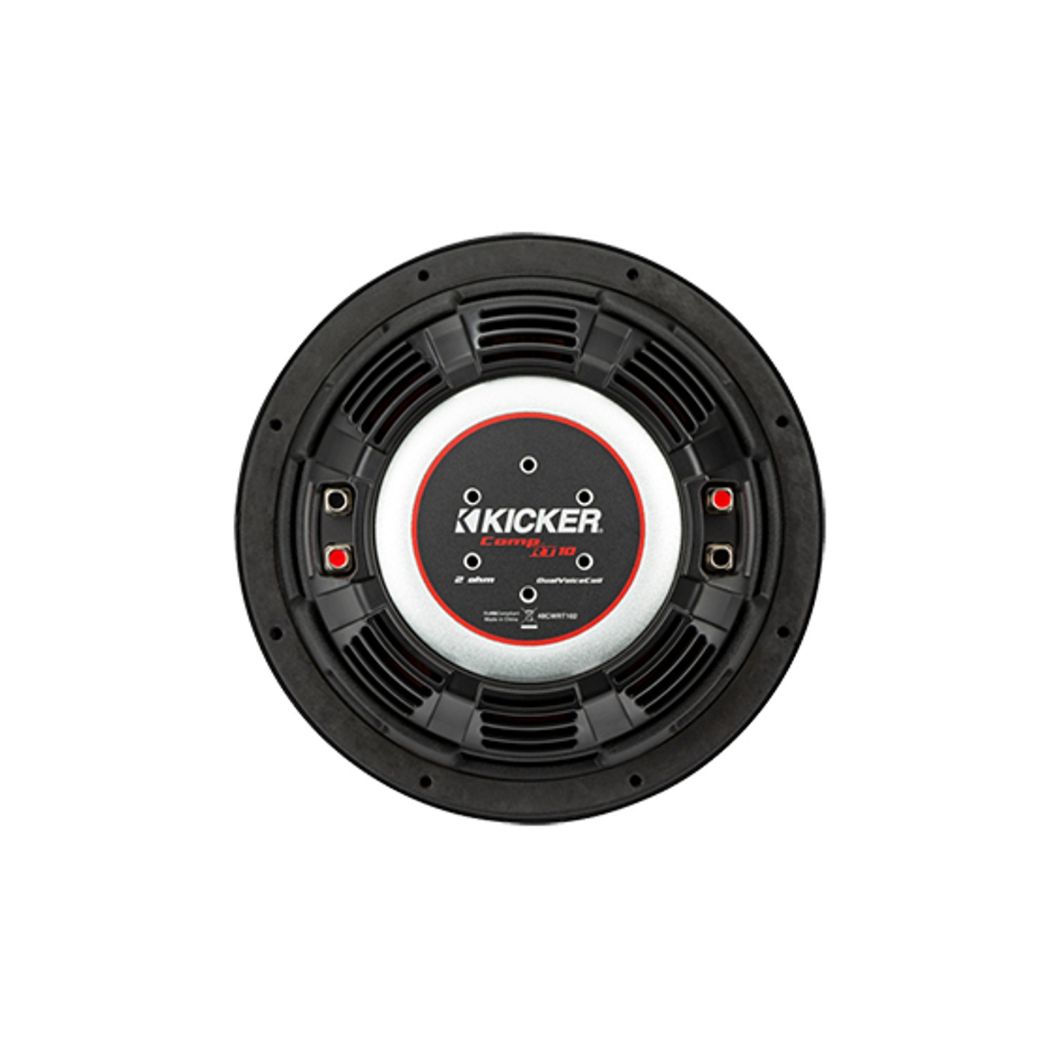 Kicker 48CWRT104 CompRT 10" Subwoofer 400W RMS - Dual 4 Ohm