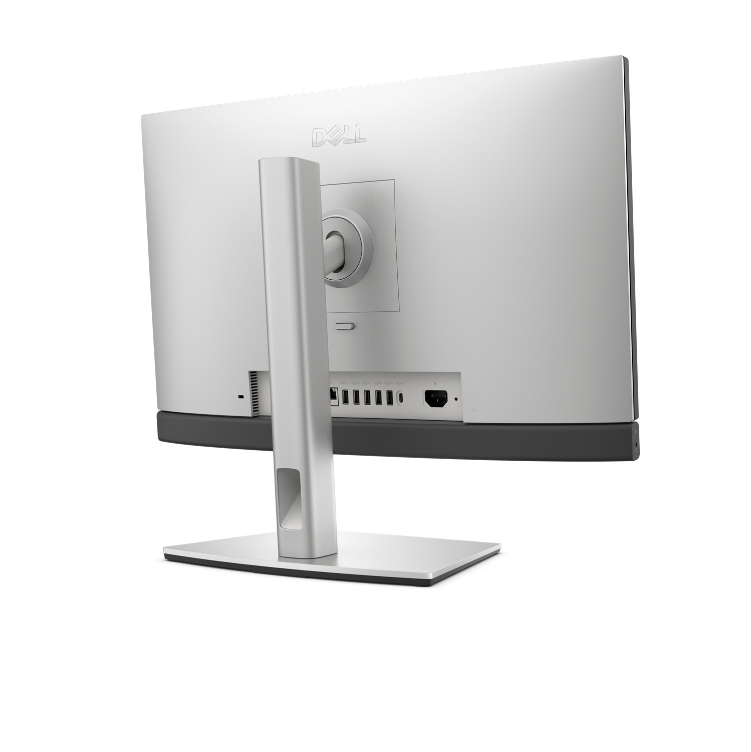 Dell Pro Qb24250 23.8" All-In-One PC with Intel® Core™ Ultra 5-245 Processor, 512GB SSD, 16 GB RAM, Intel® Graphics, Windows 11 Pro - Platinum Silver