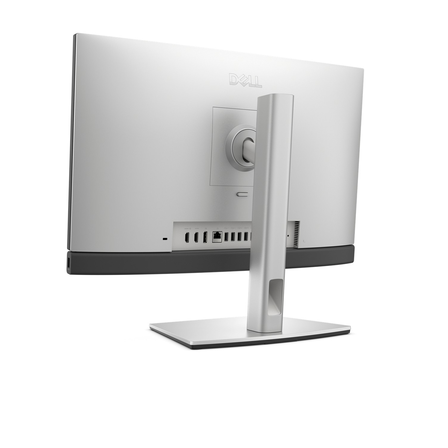 Dell Pro Qb24250 23.8" All-In-One PC with Intel® Core™ Ultra 7-265 Processor, 512GB SSD, 16 GB RAM, Intel® Graphics, Windows 11 Pro - Platinum Silver