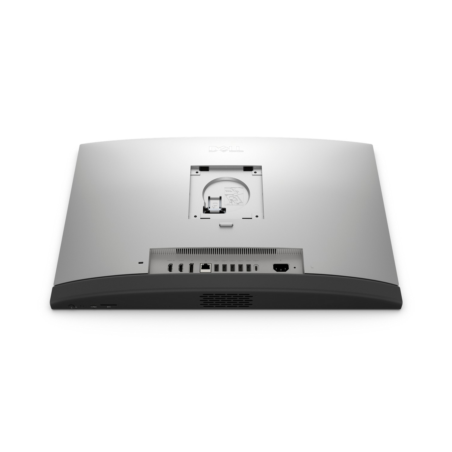 Dell Pro Qb24250 23.8" All-In-One PC with Intel® Core™ Ultra 7-265 Processor, 512GB SSD, 16 GB RAM, Intel® Graphics, Windows 11 Pro - Platinum Silver