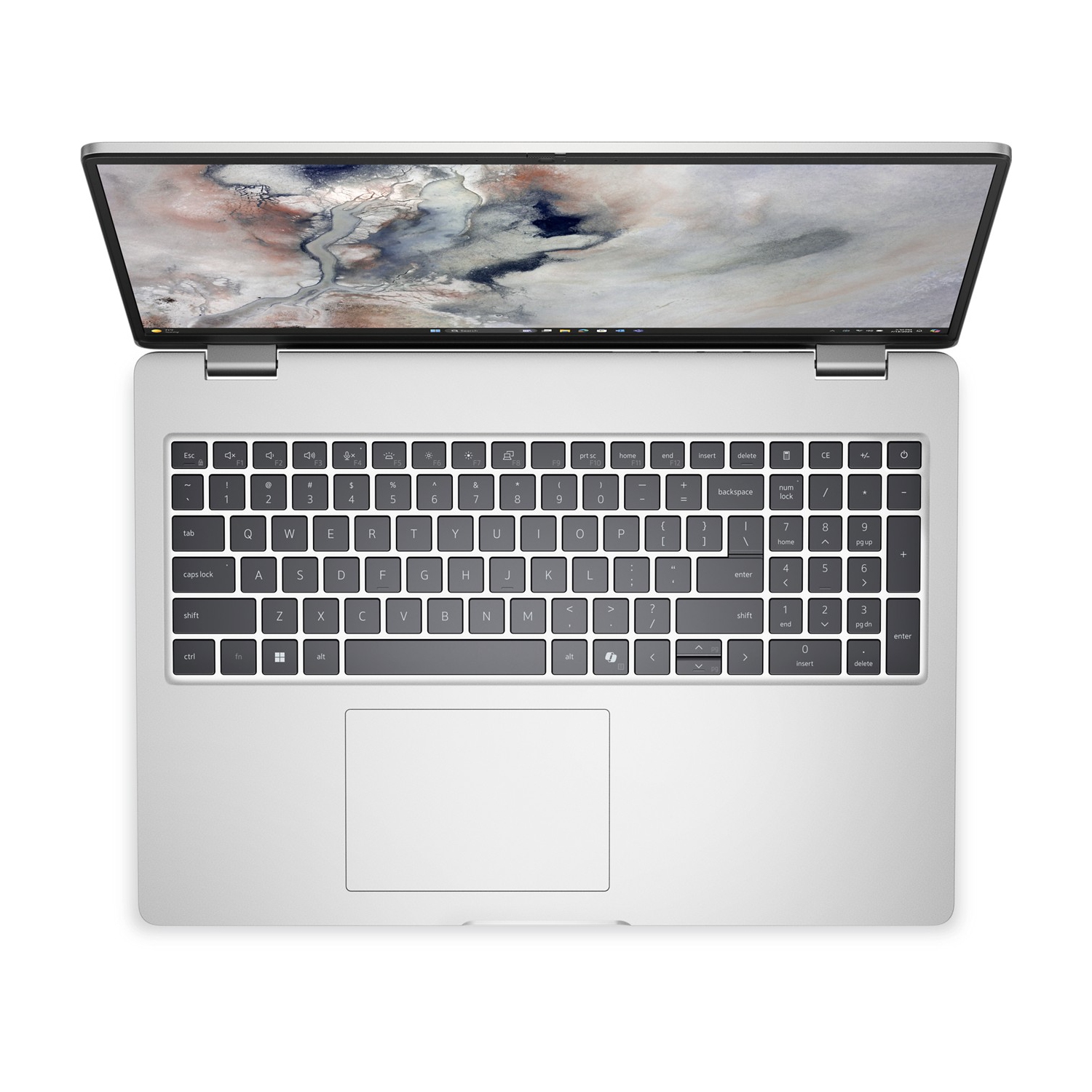 Dell Pro Pc16250 16" Laptop with Intel® Core™ Ultra 5-235U Processor, 256GB SSD, 16 GB RAM, Windows 11 Pro - Platinum Silver