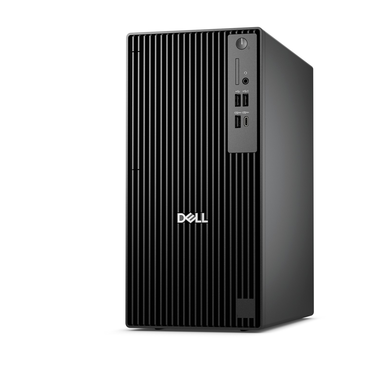 Dell Pro Qbt1250 Plus Desktop Computer with Intel® Core™ Ultra 9-285 Processor, 1TB SSD, 32 GB RAM, Intel® Graphics, Windows 11 Pro - Platinum Silver