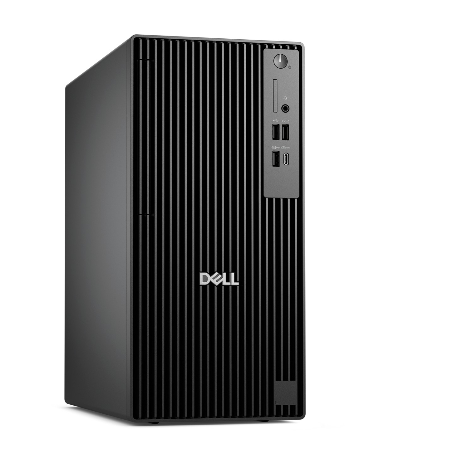 Dell Pro Qbt1250 Plus Desktop Computer with Intel® Core™ Ultra 9-285 Processor, 1TB SSD, 32 GB RAM, Intel® Graphics, Windows 11 Pro - Platinum Silver